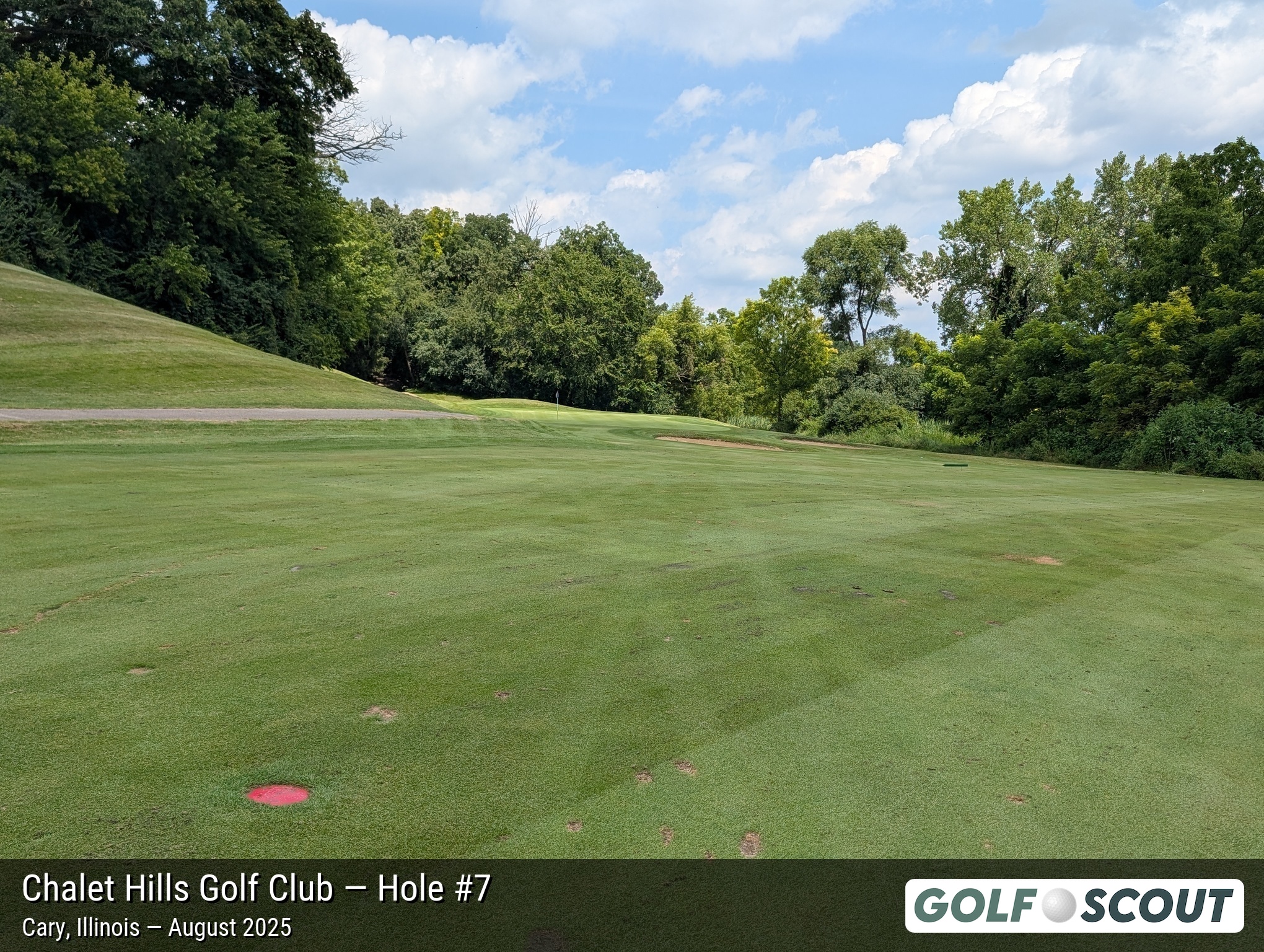 Hole 7 at Chalet Hills Golf Club