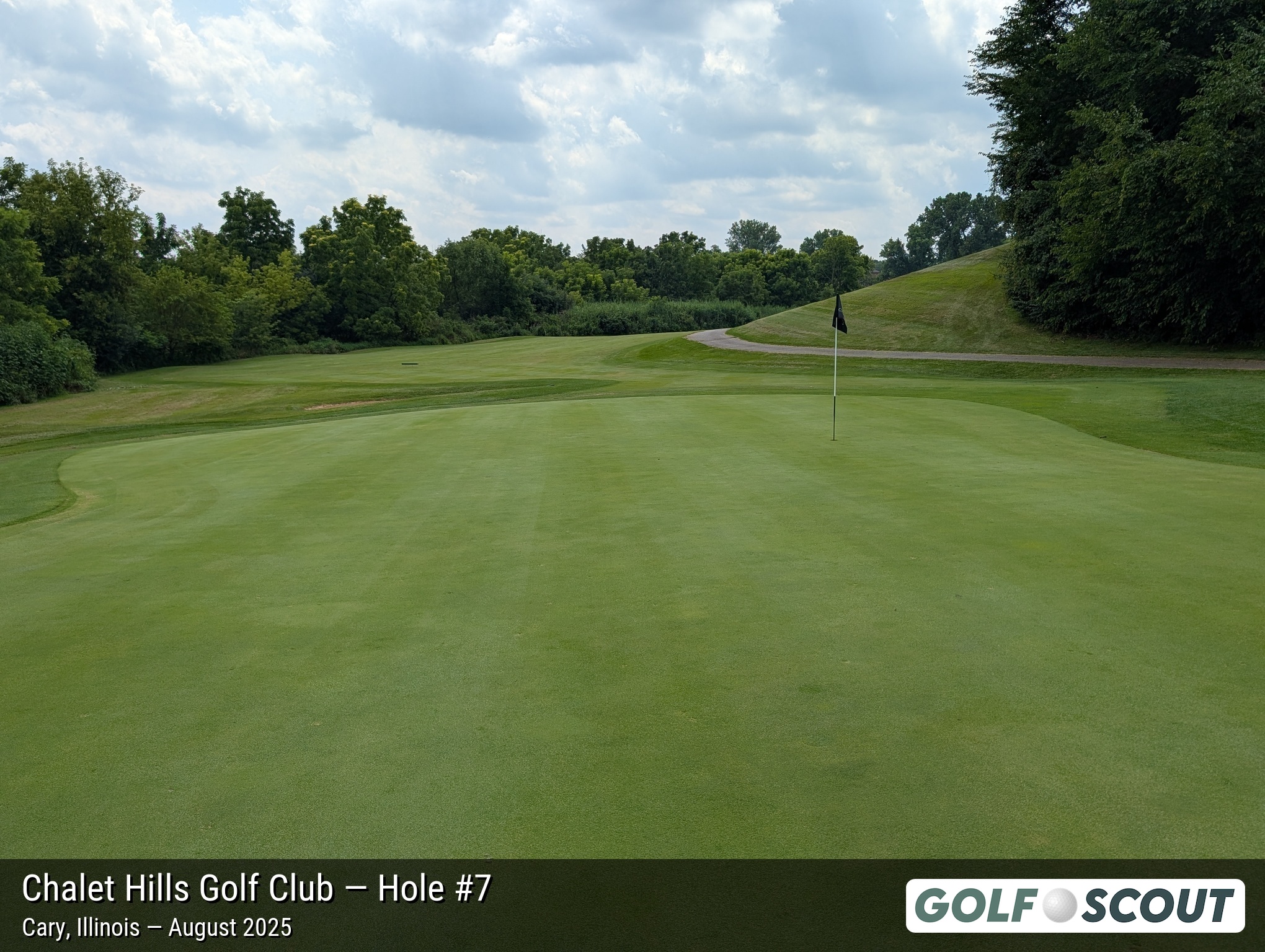 Hole 7 at Chalet Hills Golf Club