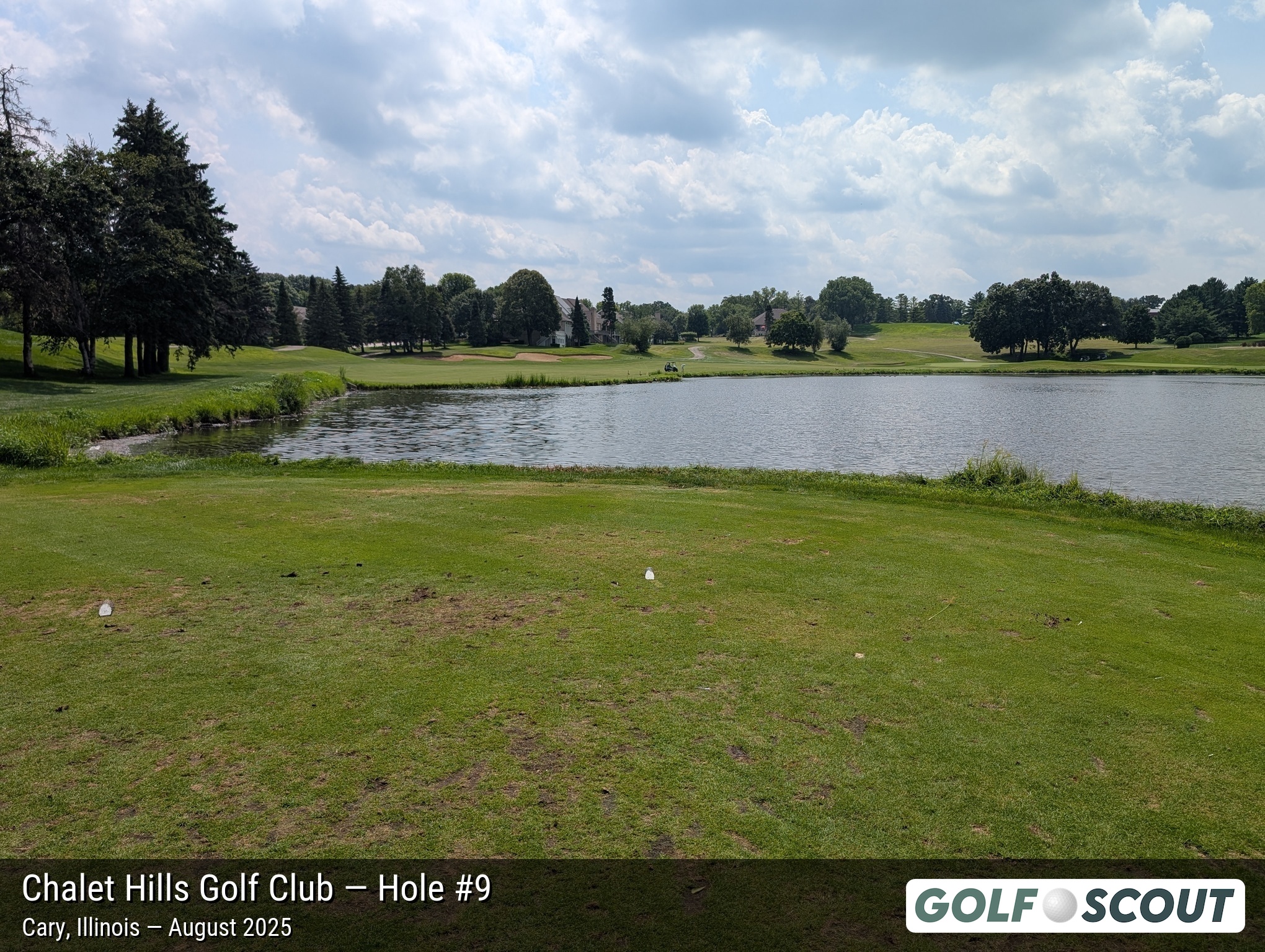 Hole 9 at Chalet Hills Golf Club