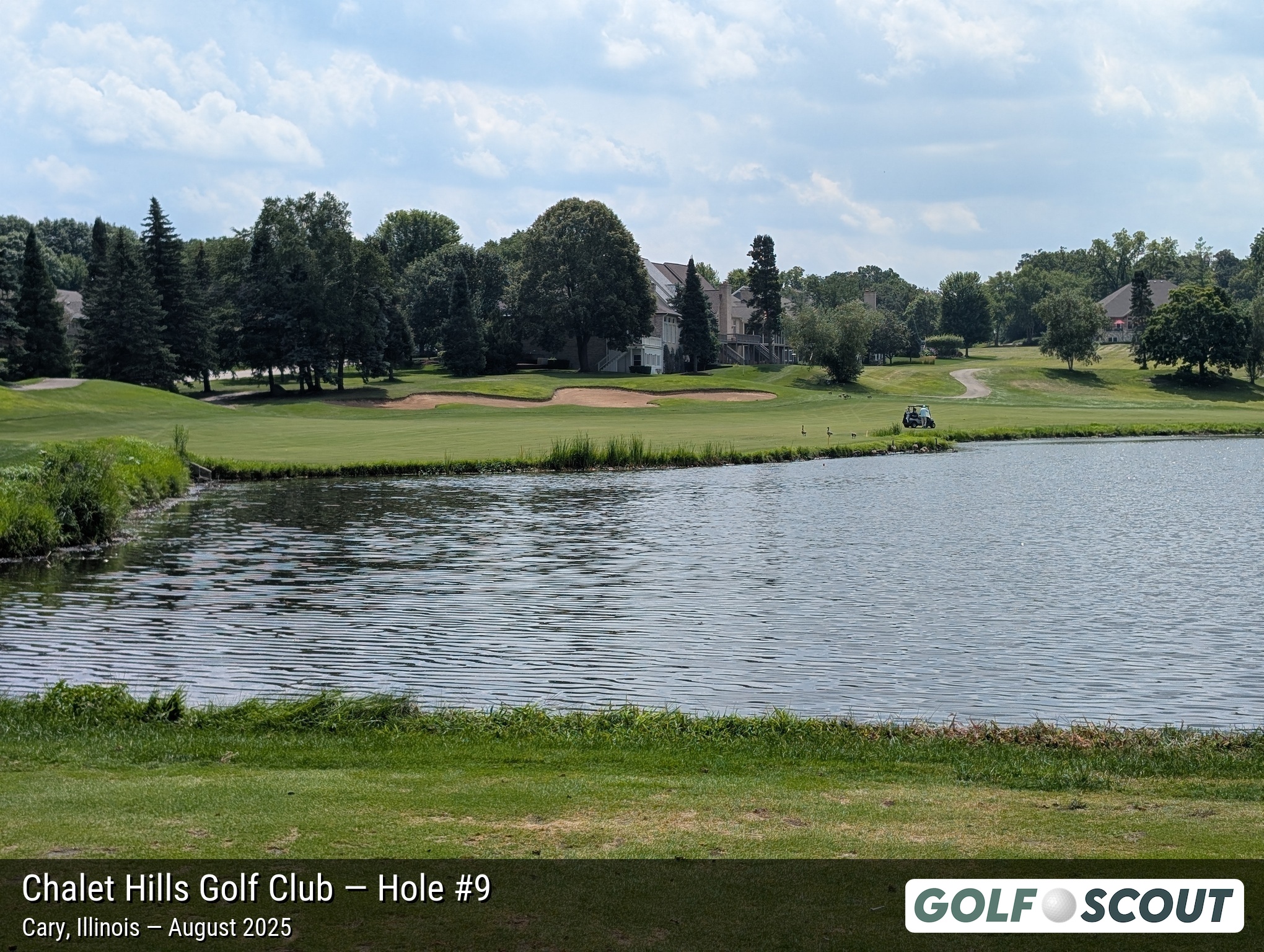 Hole 9 at Chalet Hills Golf Club