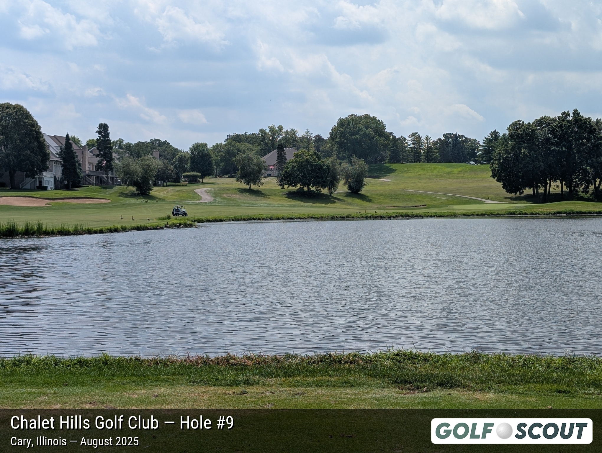 Hole 9 at Chalet Hills Golf Club