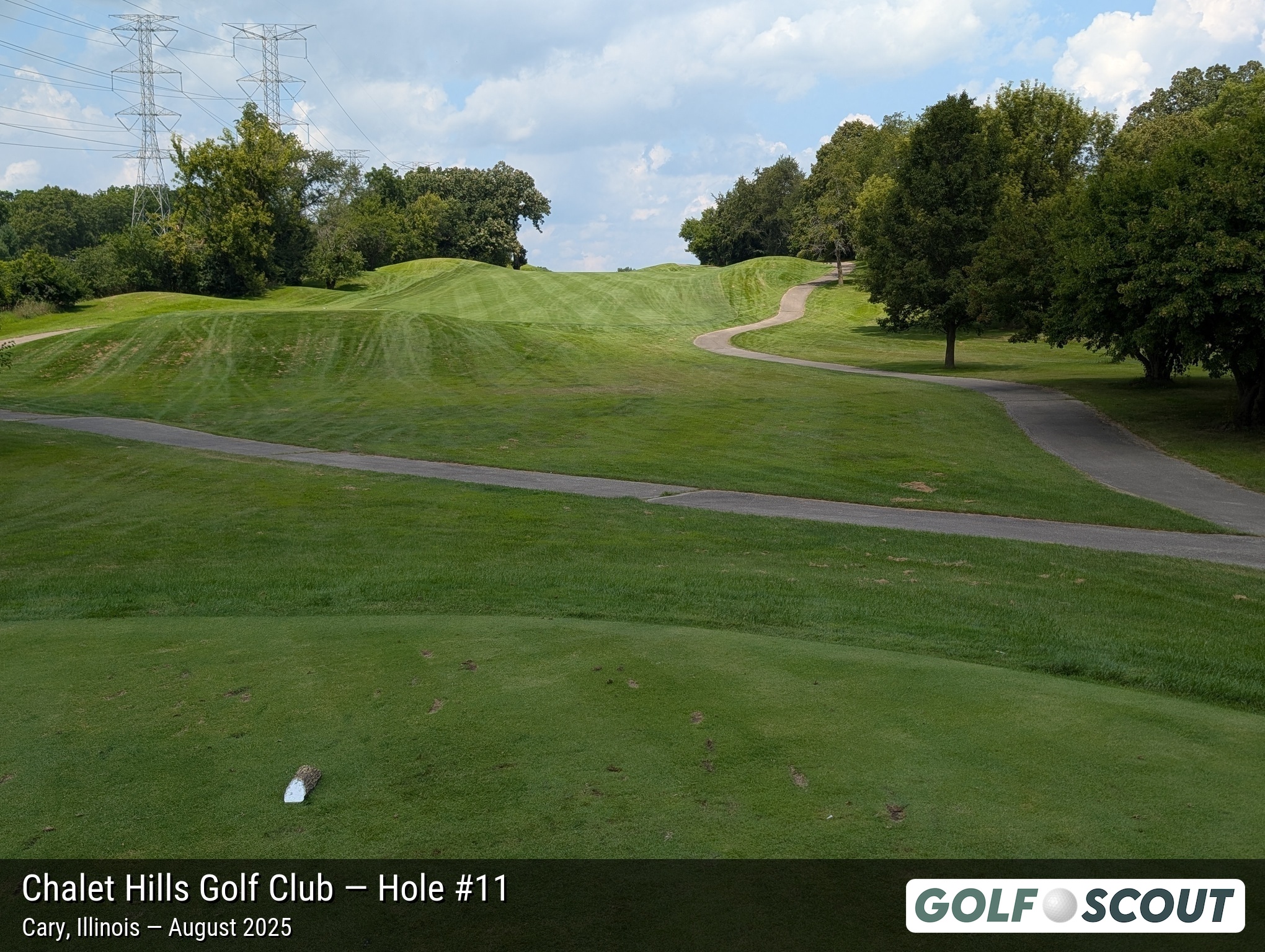 Hole 11 at Chalet Hills Golf Club