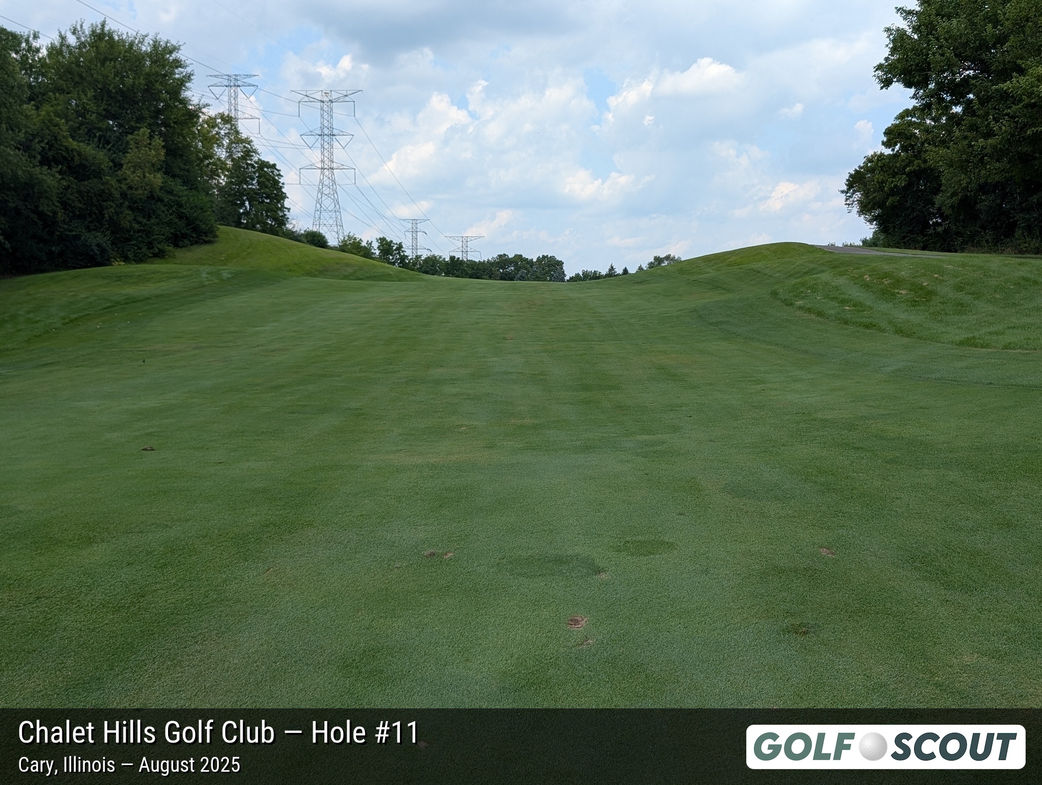 Hole 11 at Chalet Hills Golf Club