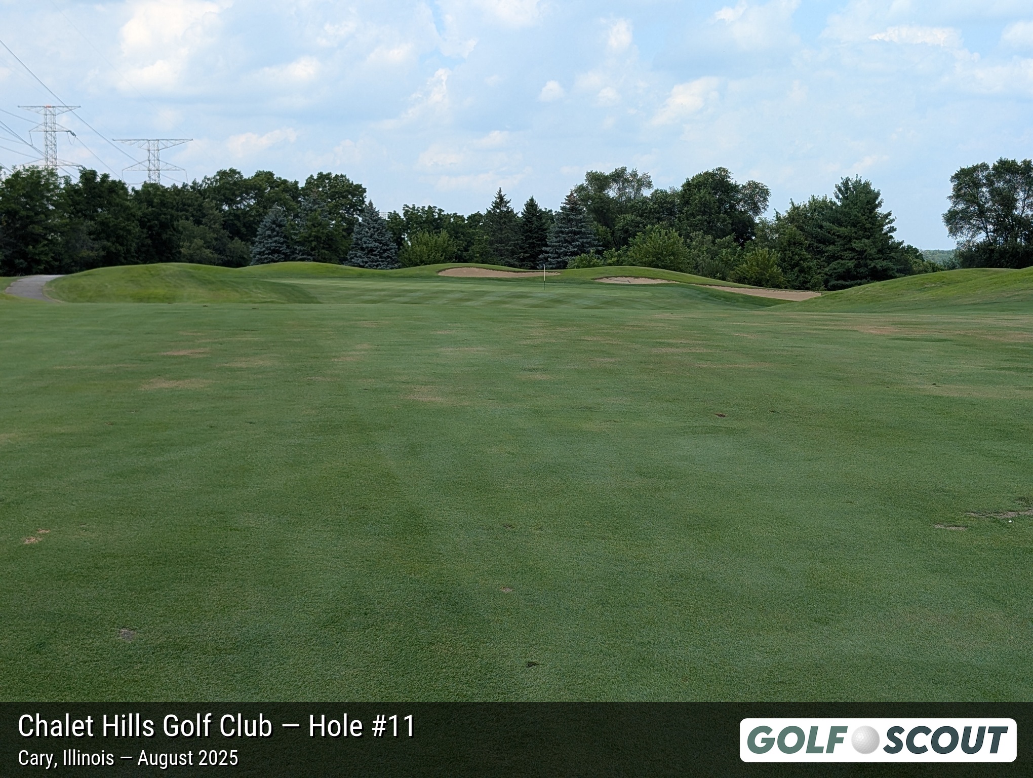 Hole 11 at Chalet Hills Golf Club