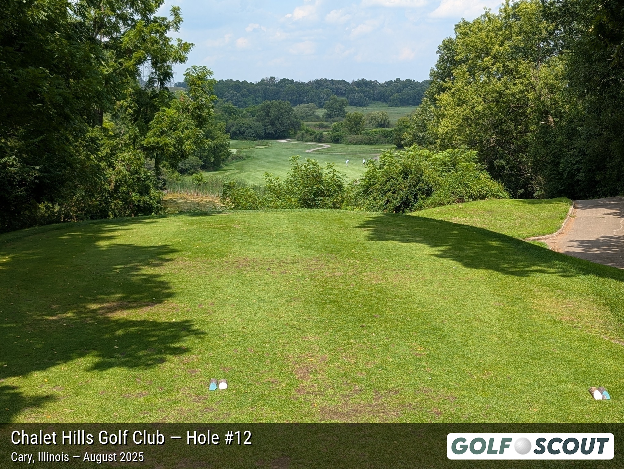 Hole 12 at Chalet Hills Golf Club