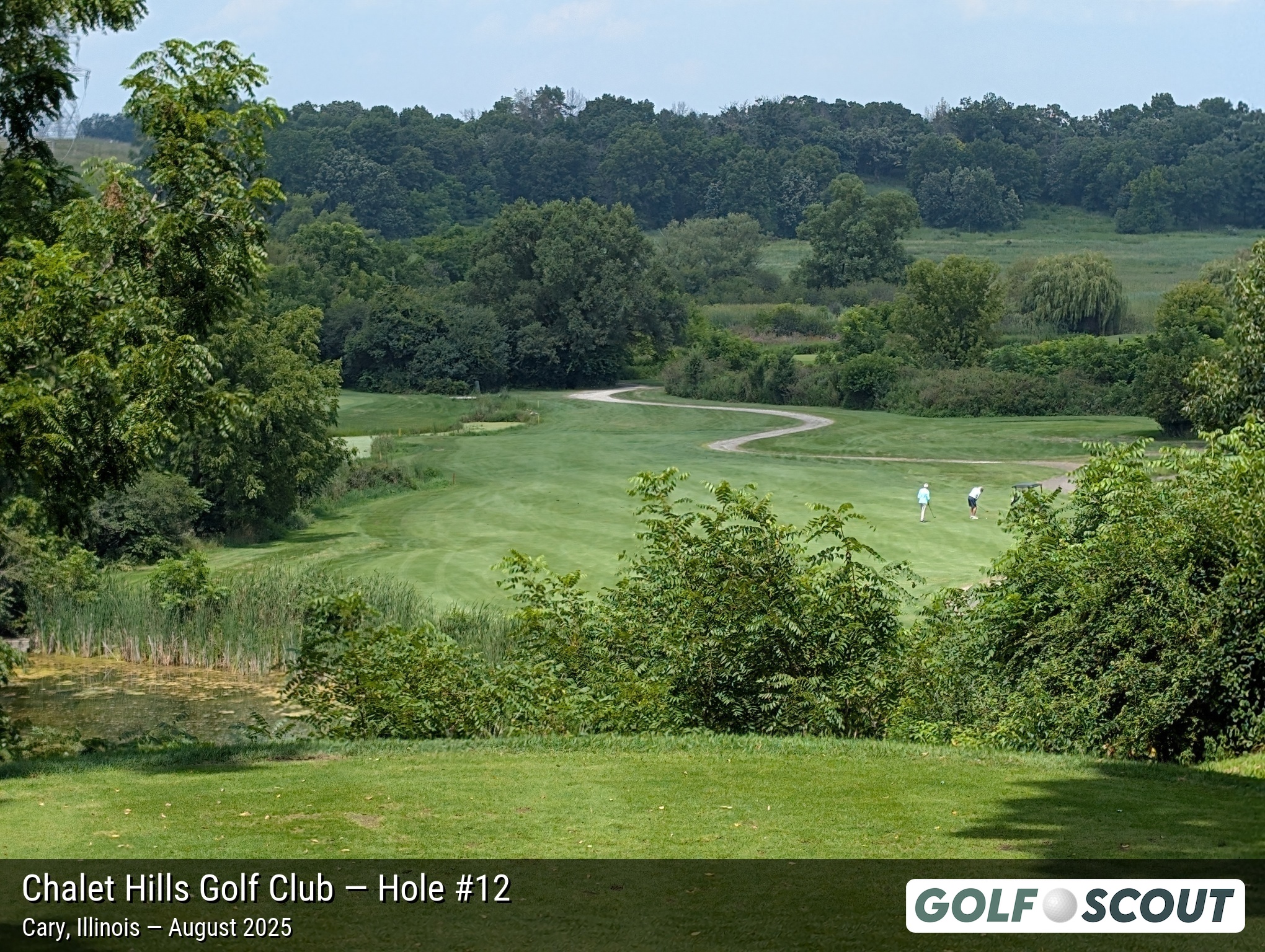 Hole 12 at Chalet Hills Golf Club
