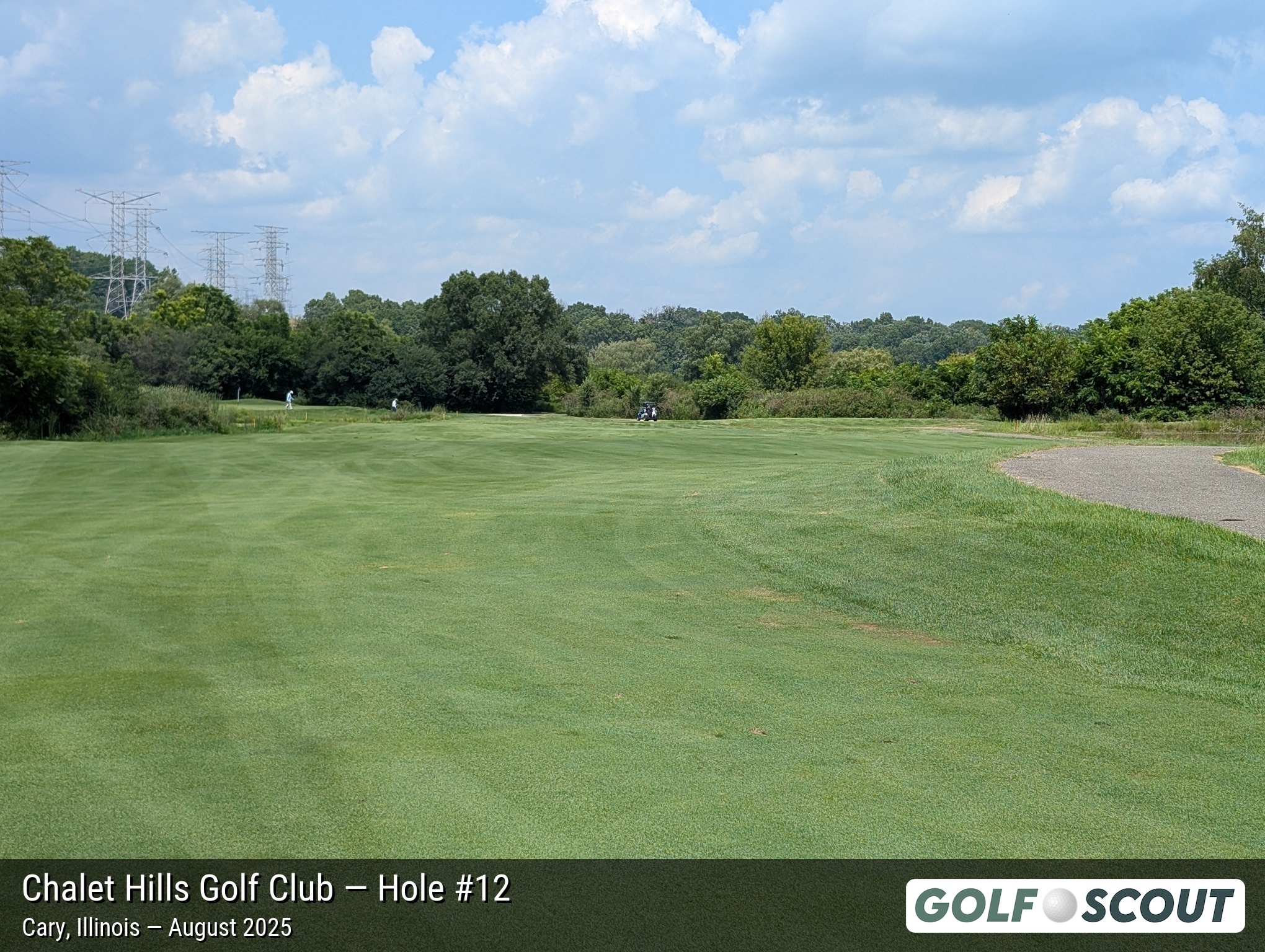 Hole 12 at Chalet Hills Golf Club
