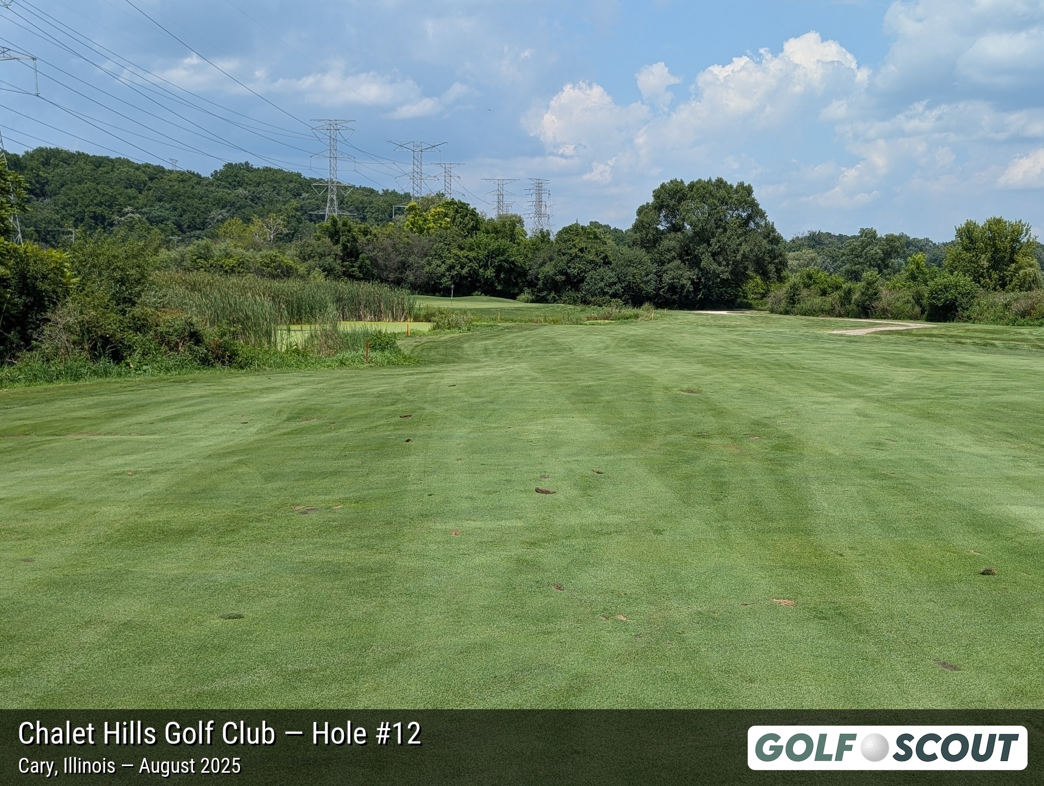 Hole 12 at Chalet Hills Golf Club
