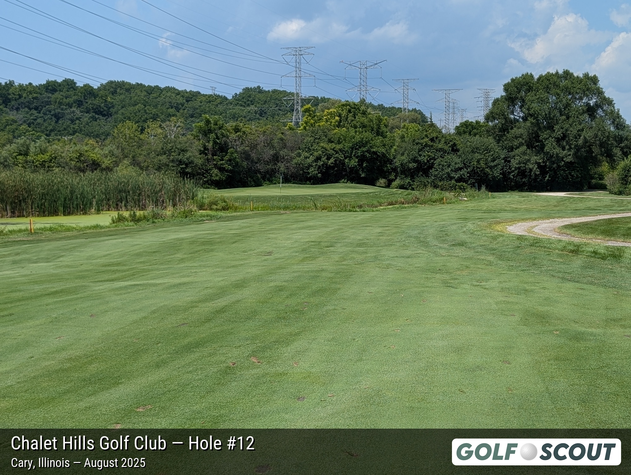 Hole 12 at Chalet Hills Golf Club