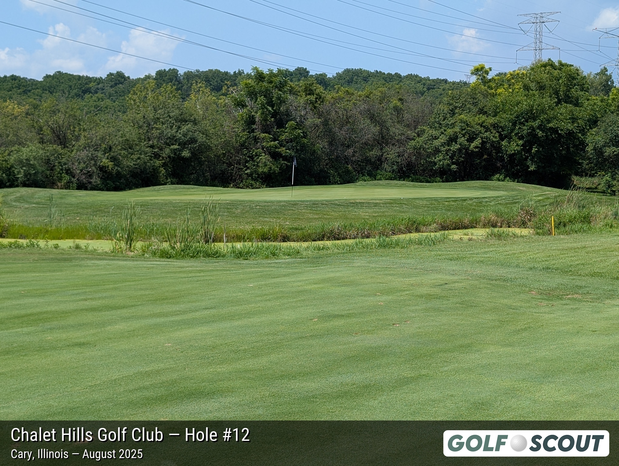 Hole 12 at Chalet Hills Golf Club