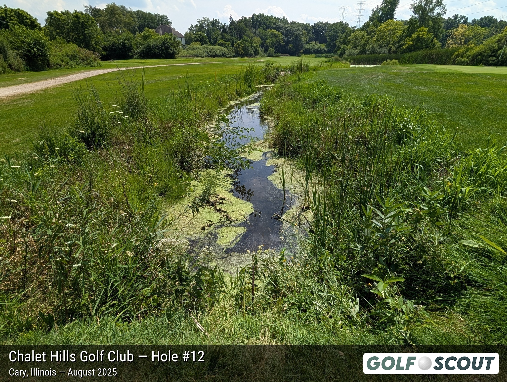 Hole 12 at Chalet Hills Golf Club