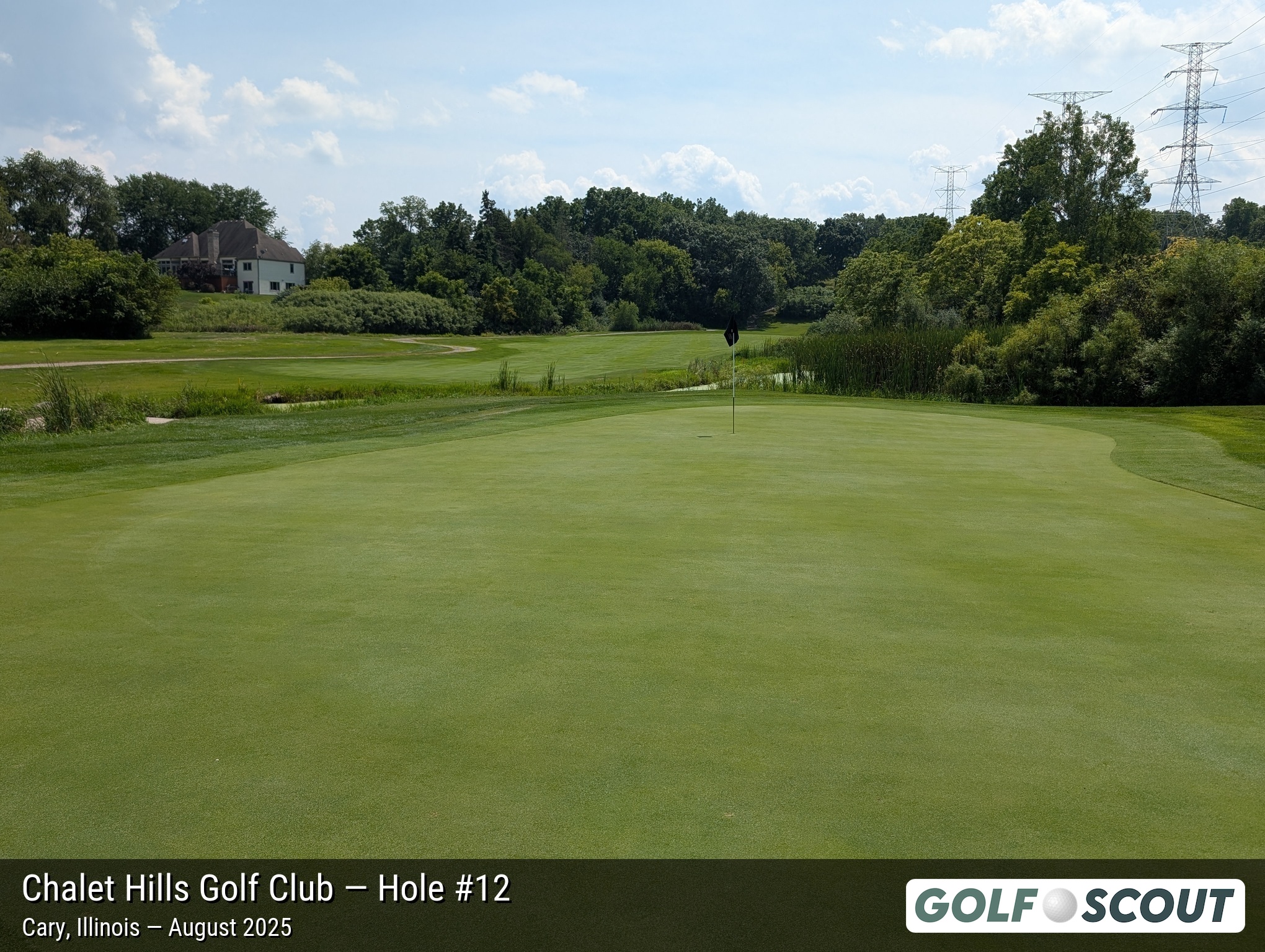 Hole 12 at Chalet Hills Golf Club