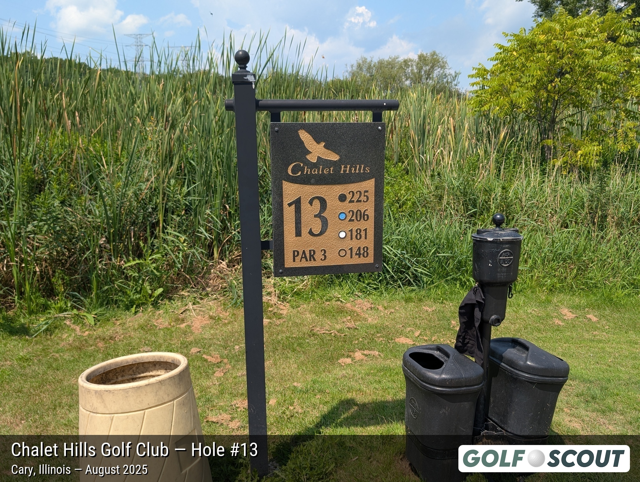 Hole 13 at Chalet Hills Golf Club