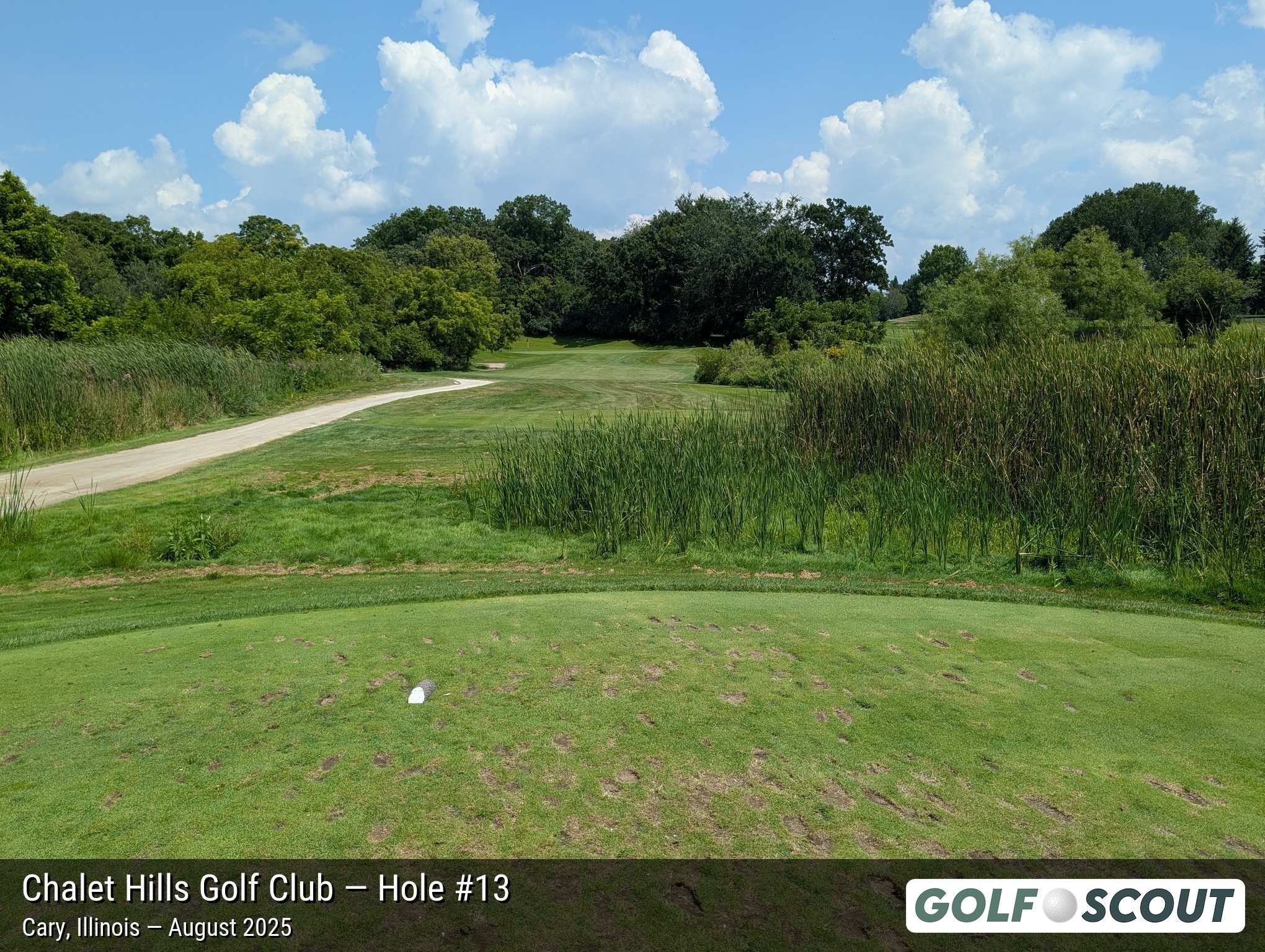Hole 13 at Chalet Hills Golf Club