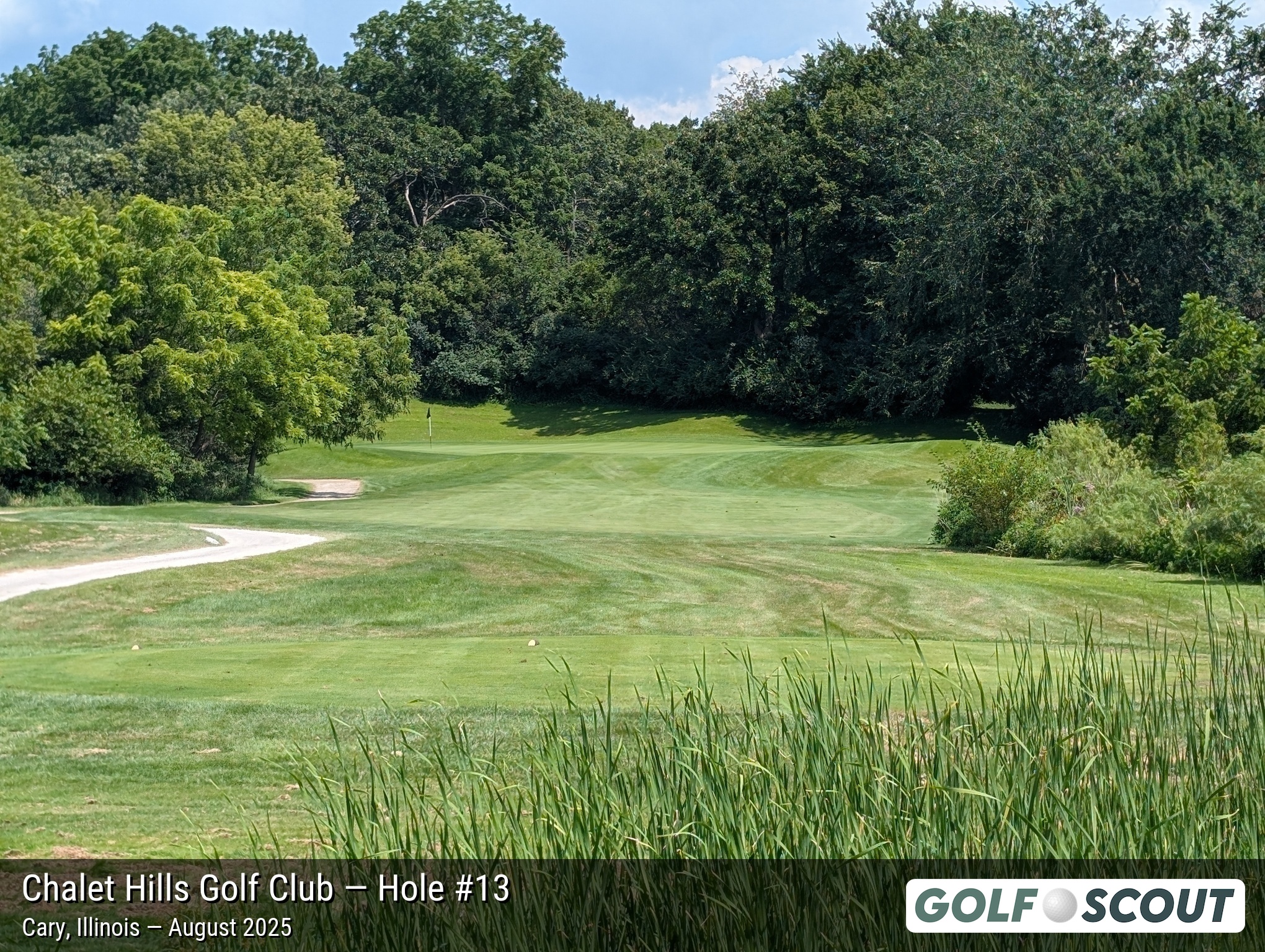 Hole 13 at Chalet Hills Golf Club