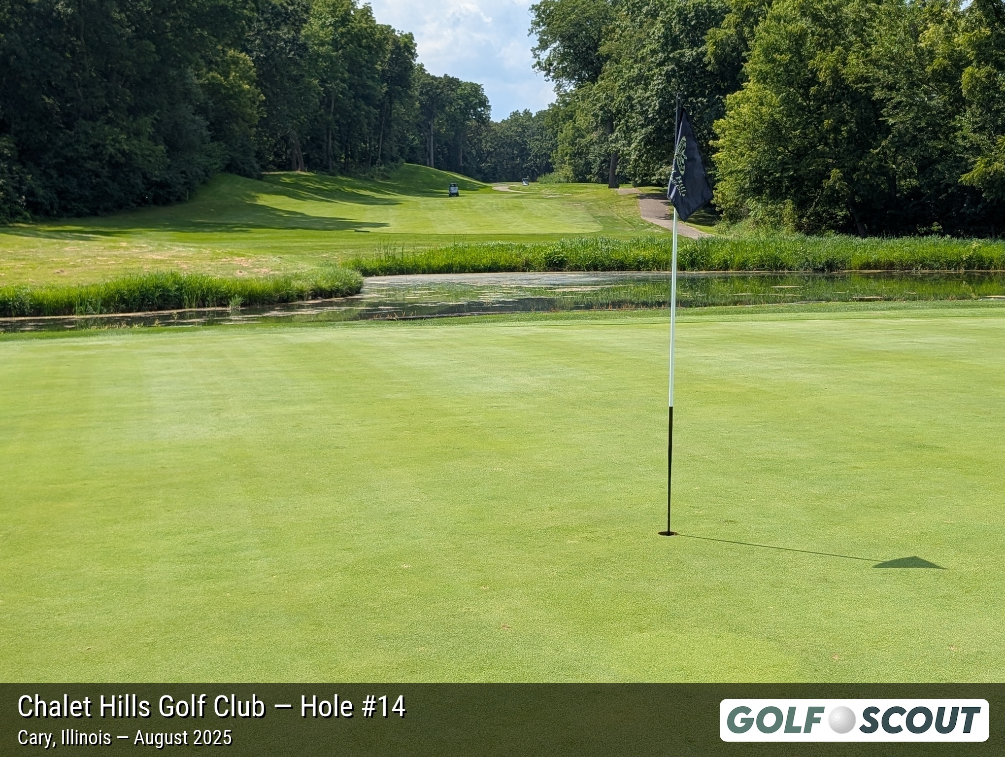 Hole 14 at Chalet Hills Golf Club