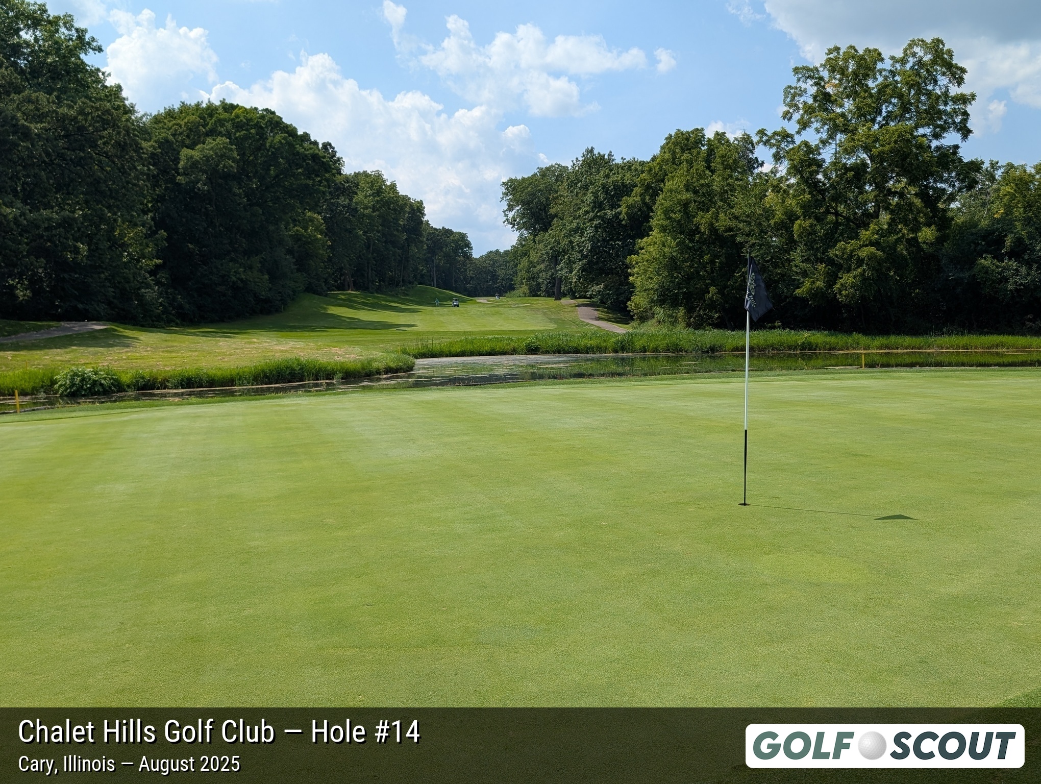 Hole 14 at Chalet Hills Golf Club