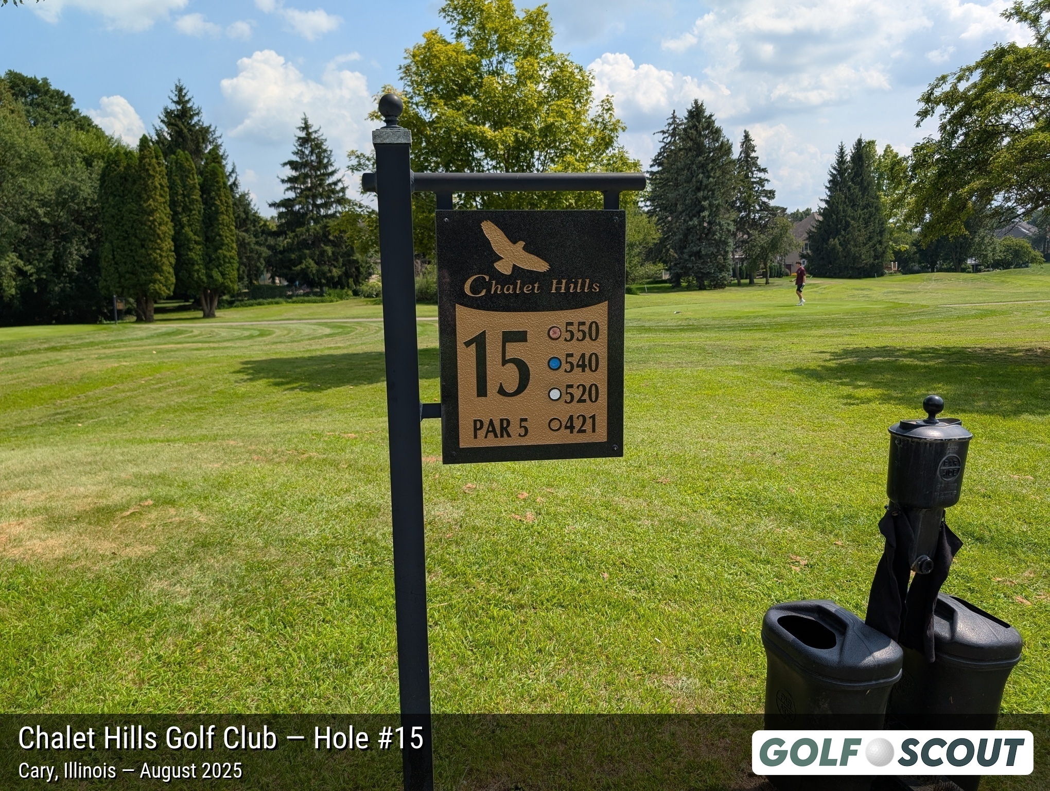 Hole 15 at Chalet Hills Golf Club