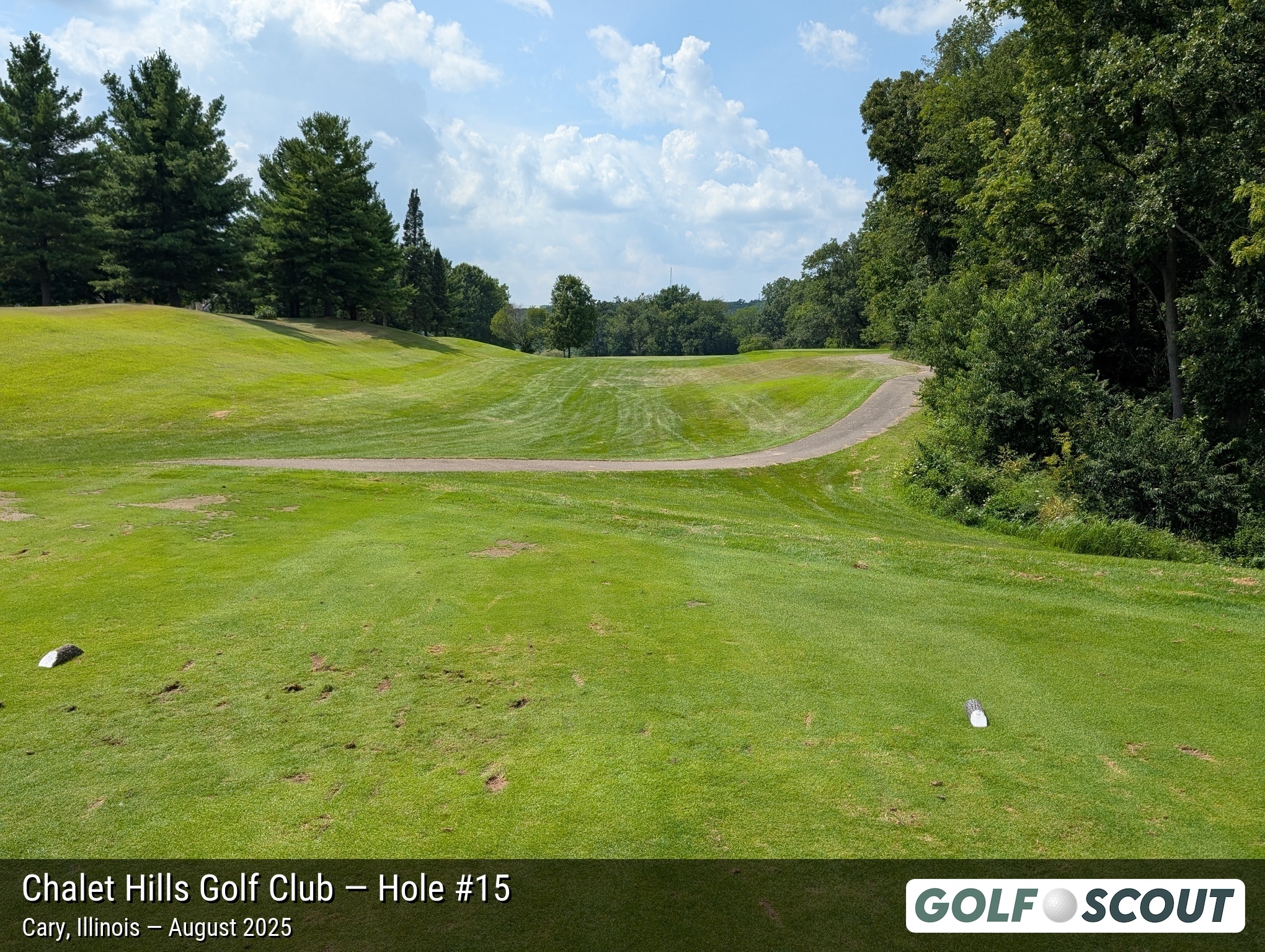 Hole 15 at Chalet Hills Golf Club