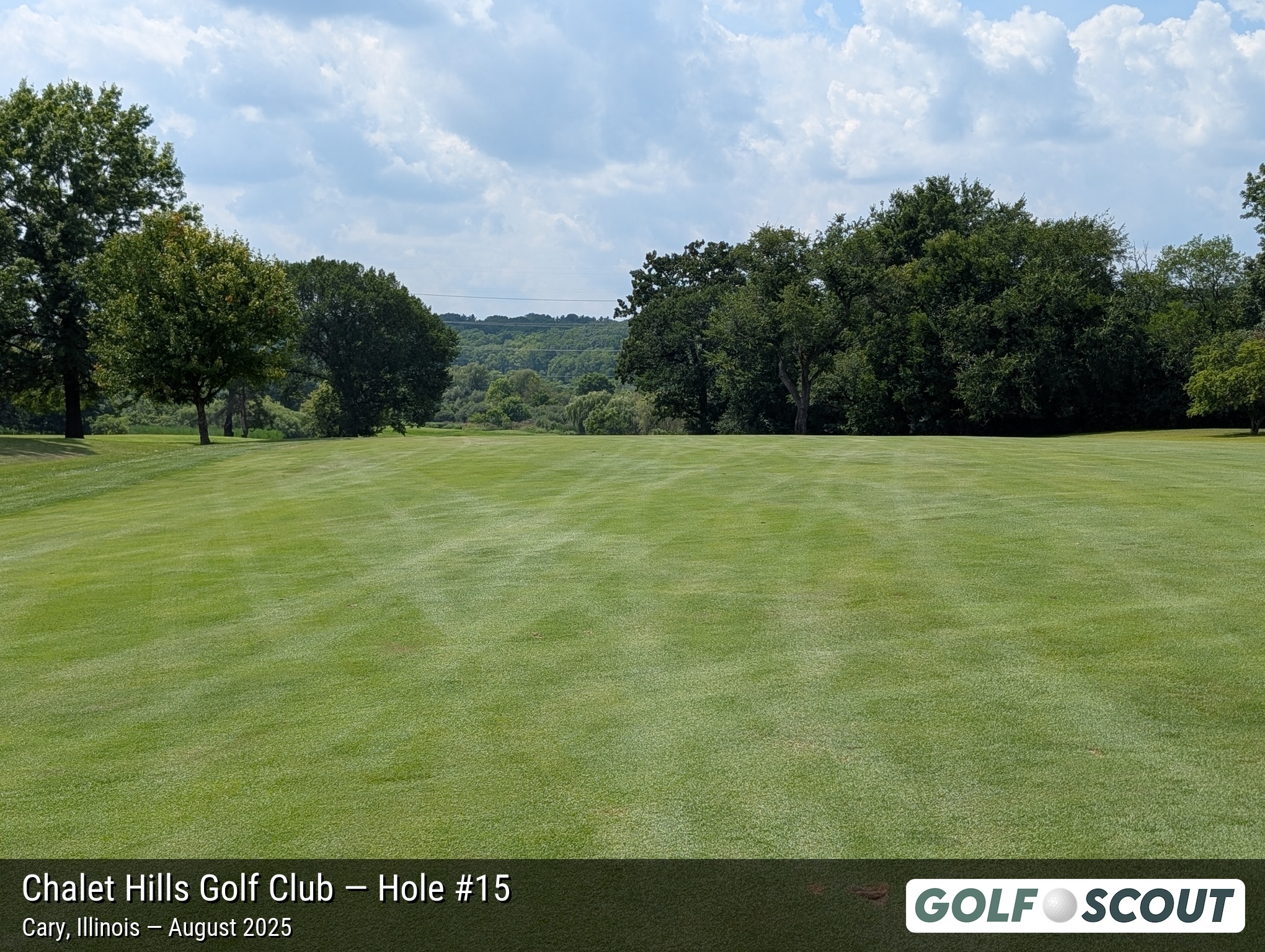 Hole 15 at Chalet Hills Golf Club
