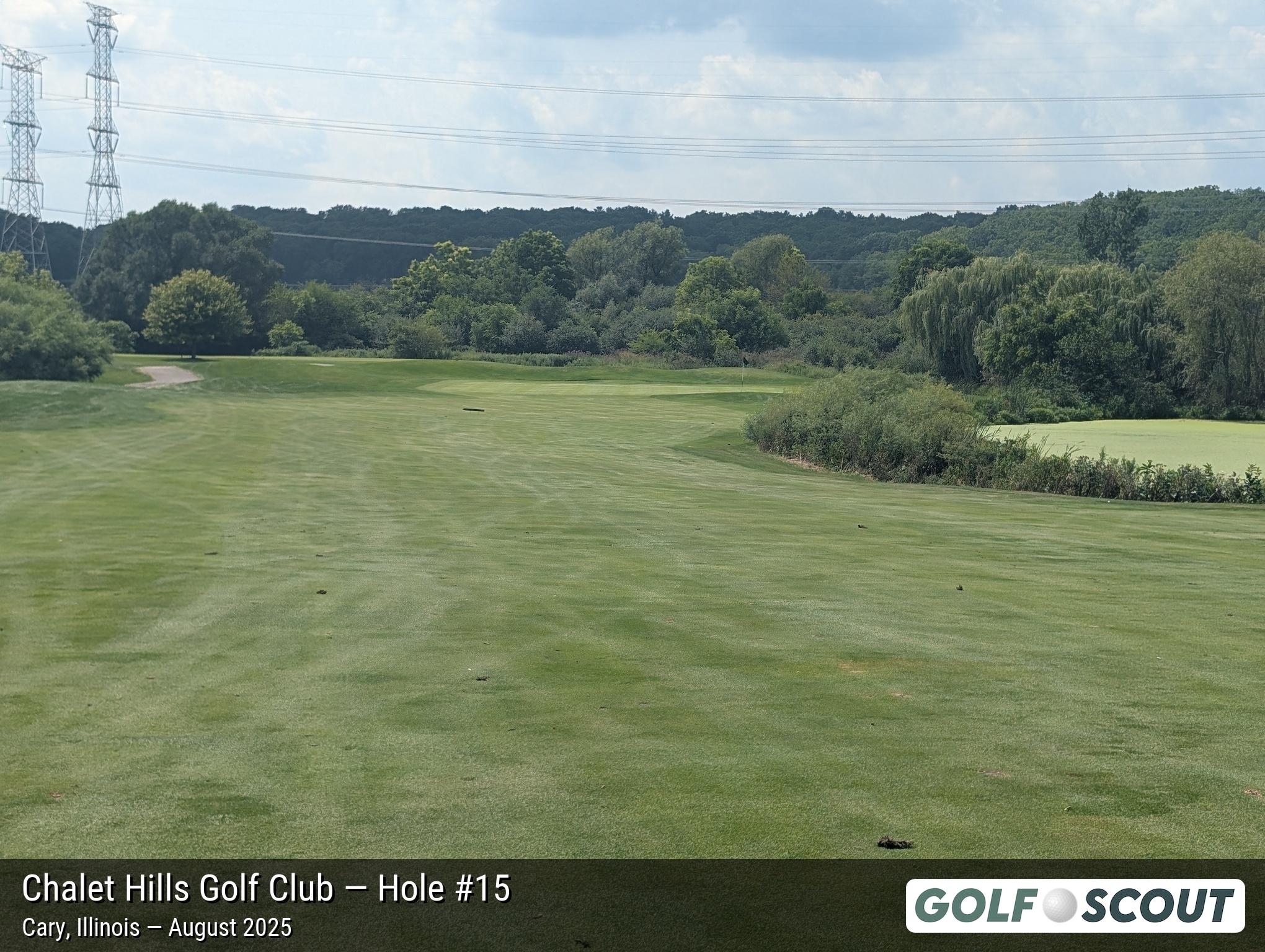 Hole 15 at Chalet Hills Golf Club