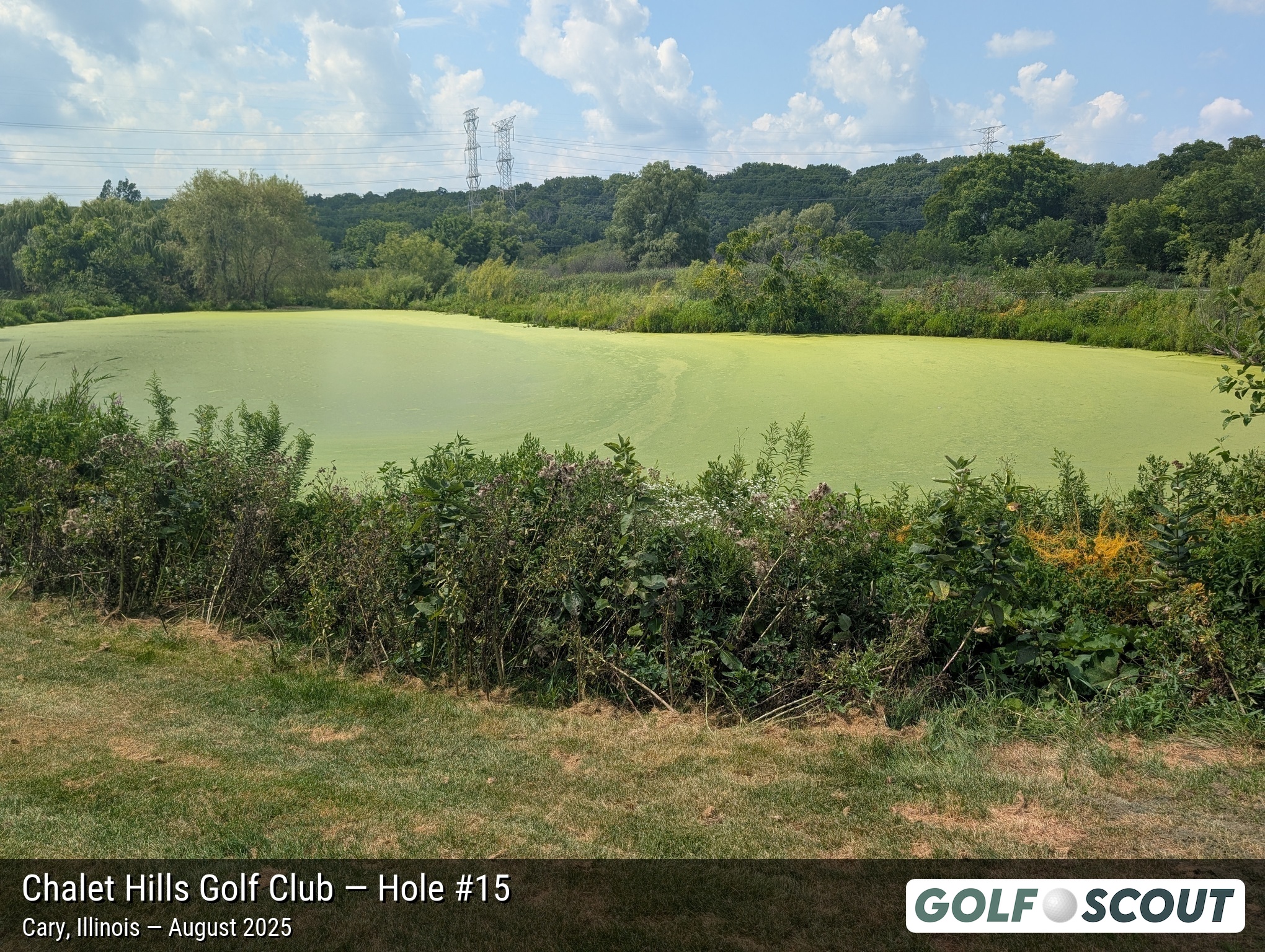 Hole 15 at Chalet Hills Golf Club