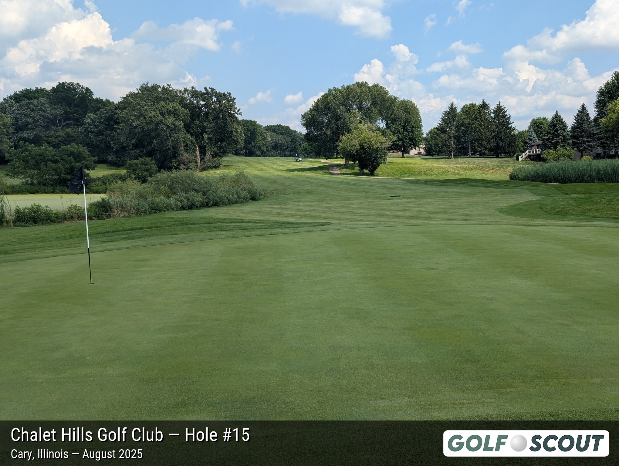 Hole 15 at Chalet Hills Golf Club