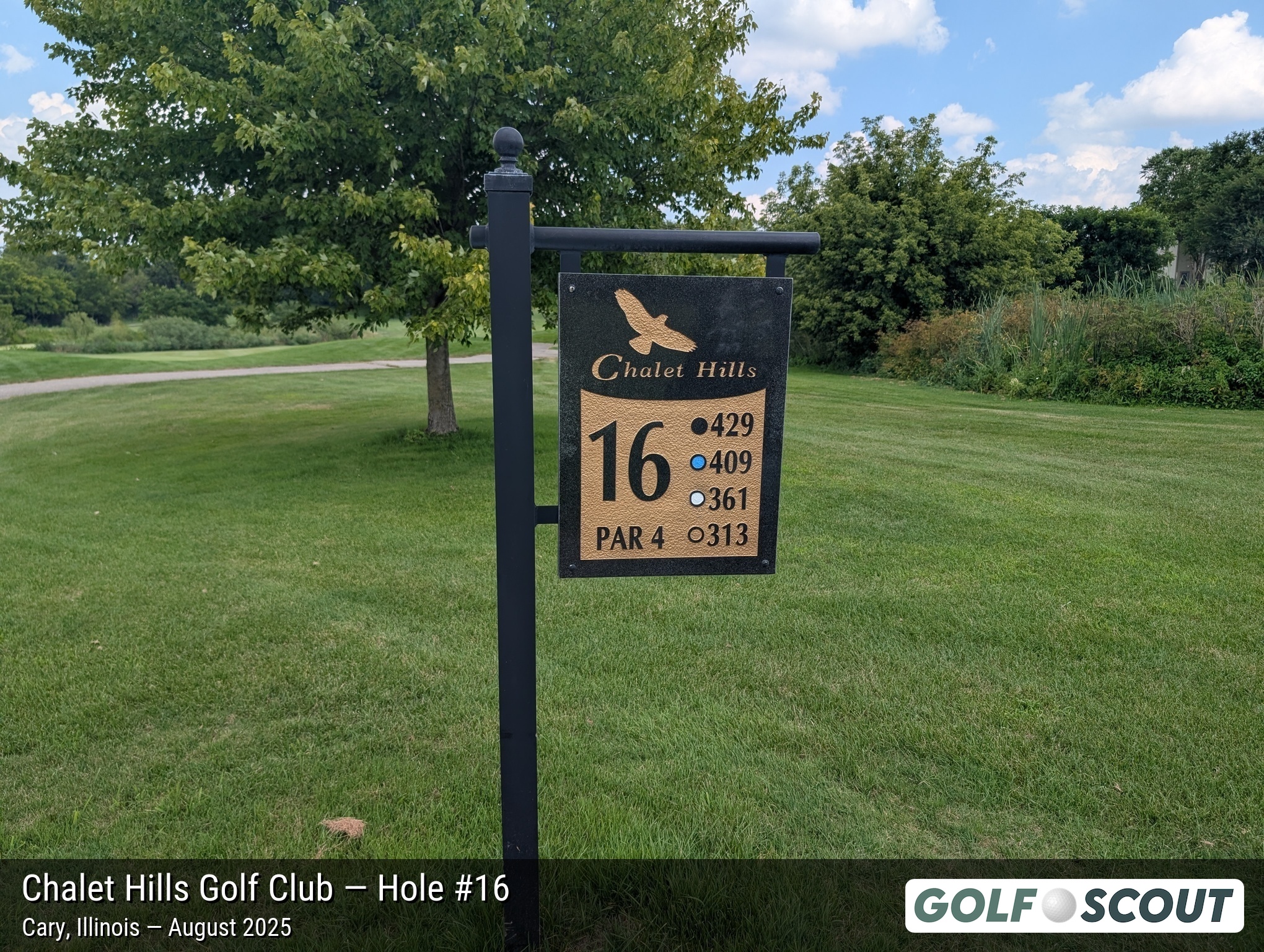 Hole 16 at Chalet Hills Golf Club