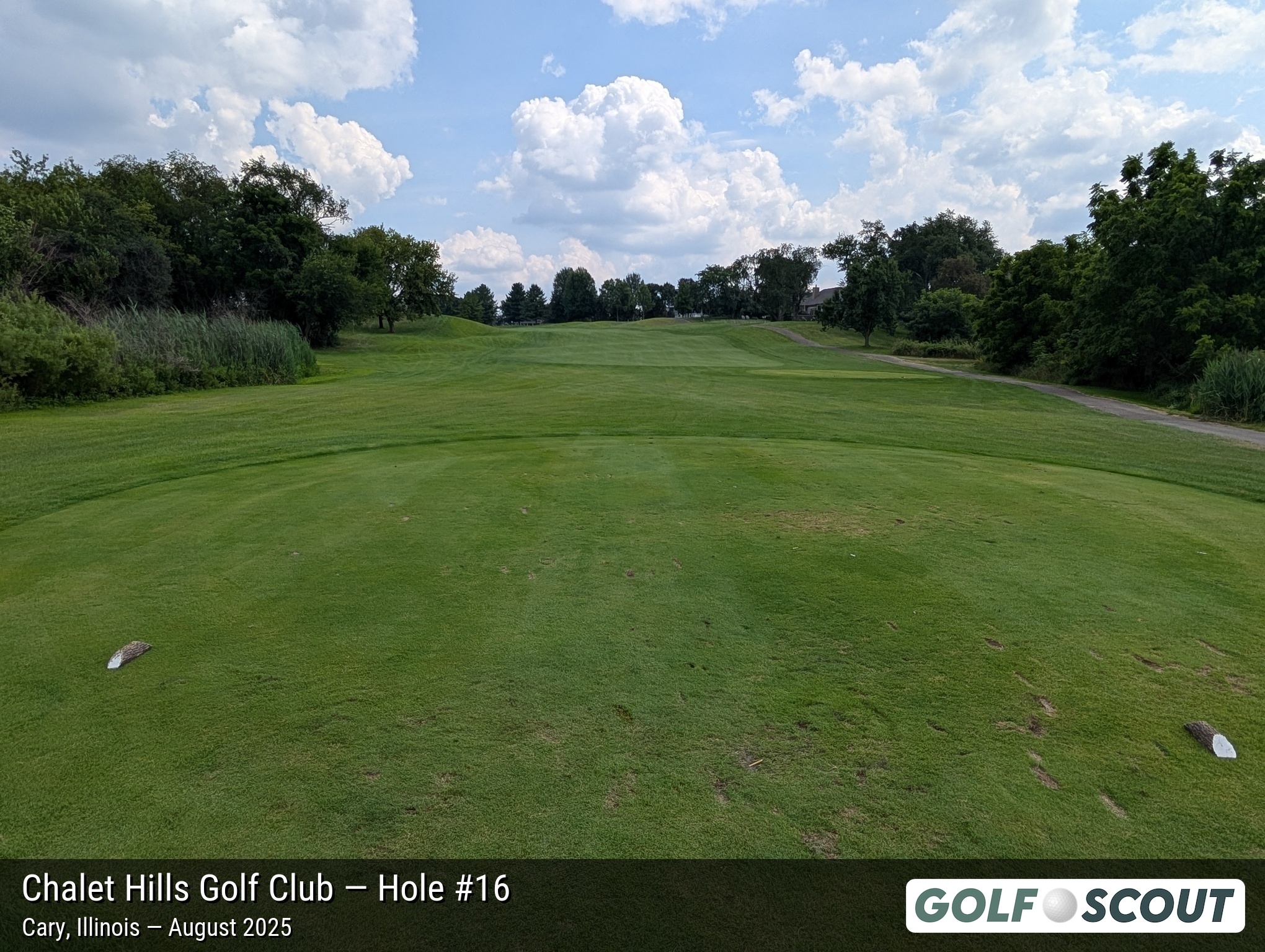 Hole 16 at Chalet Hills Golf Club