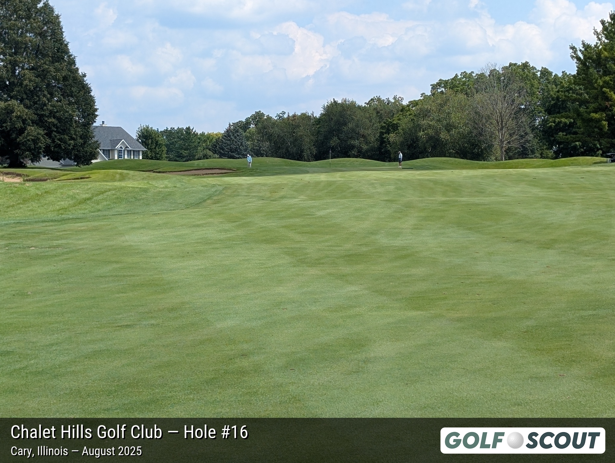 Hole 16 at Chalet Hills Golf Club