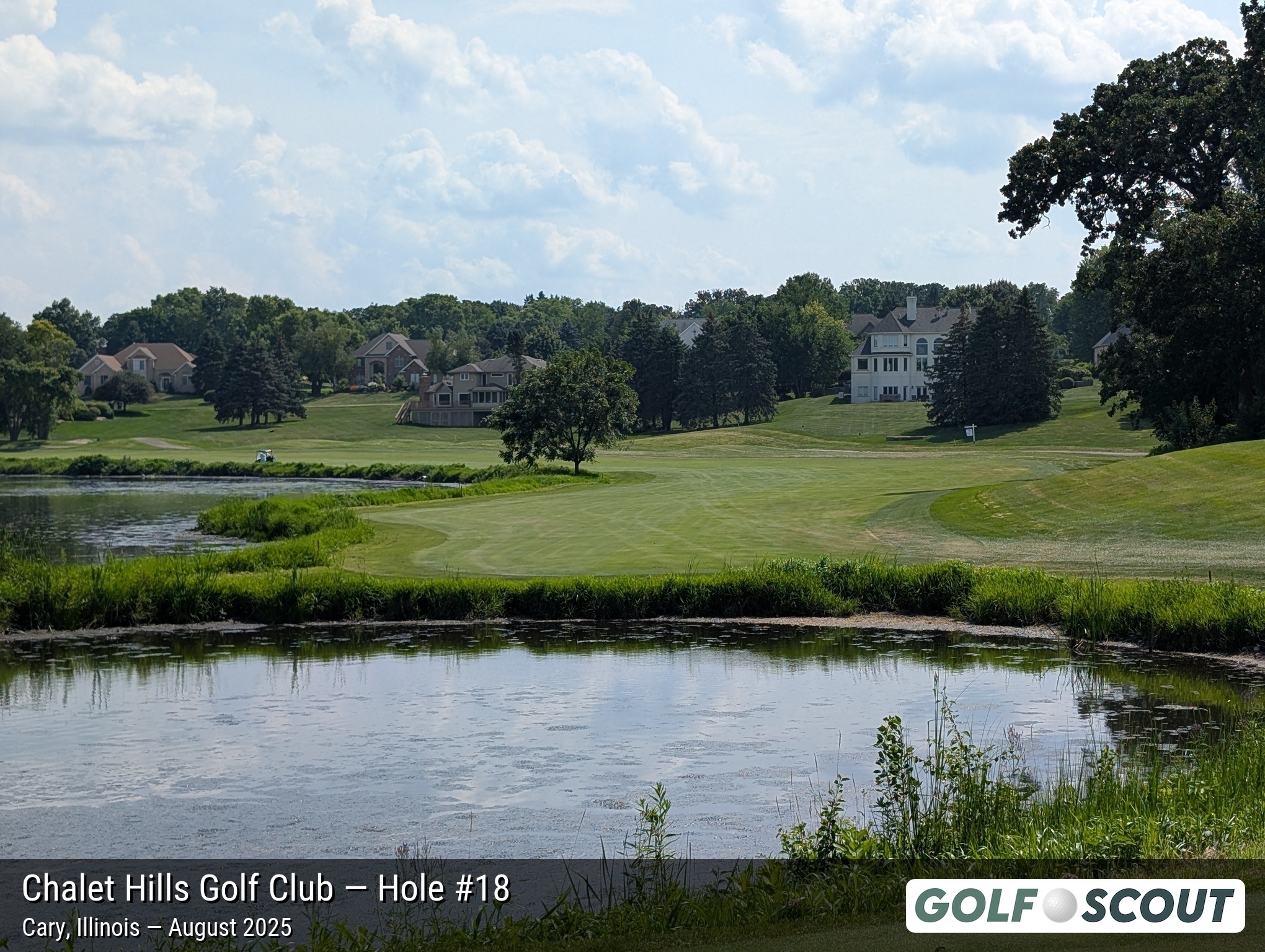 Hole 18 at Chalet Hills Golf Club