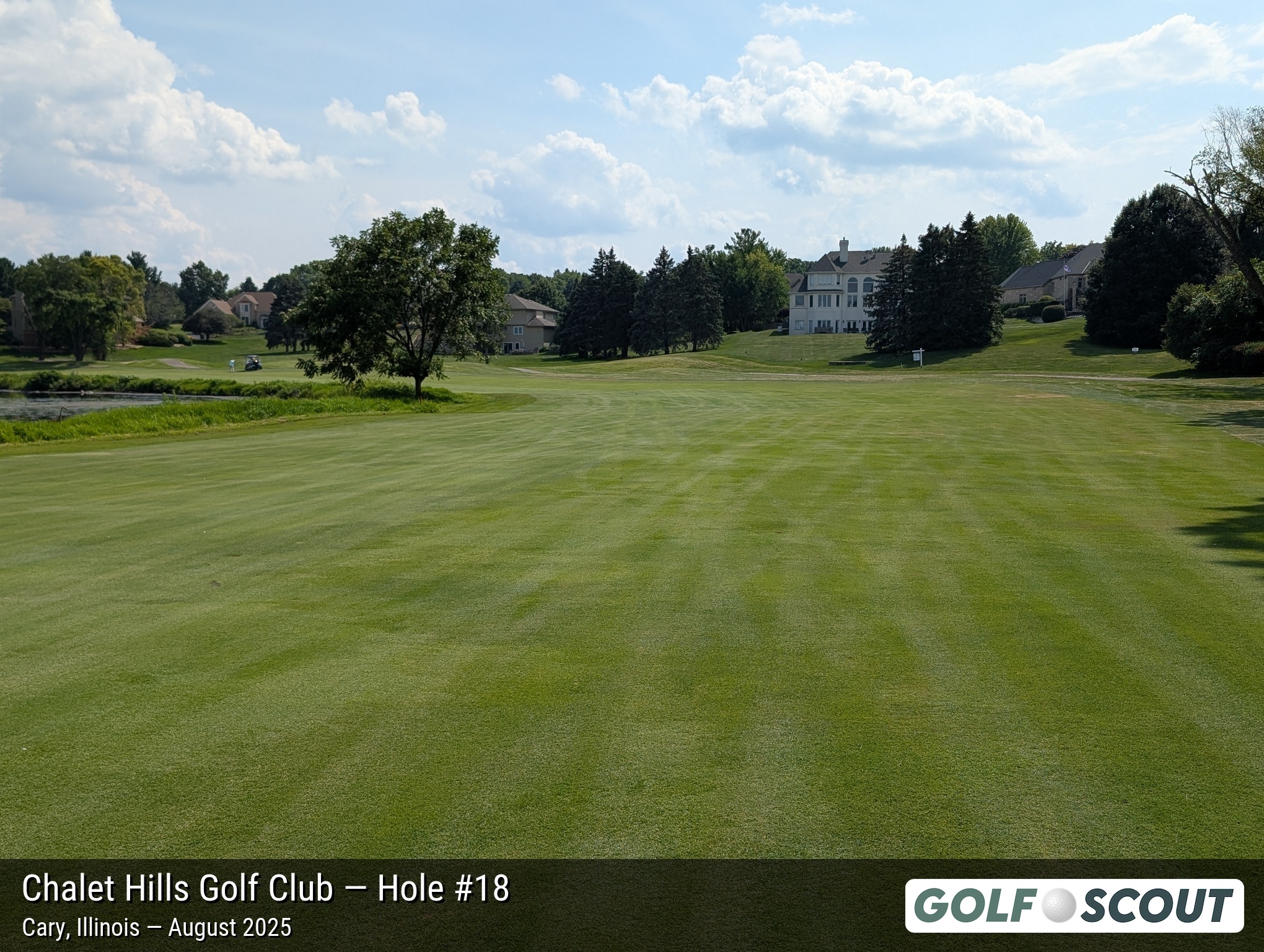 Hole 18 at Chalet Hills Golf Club