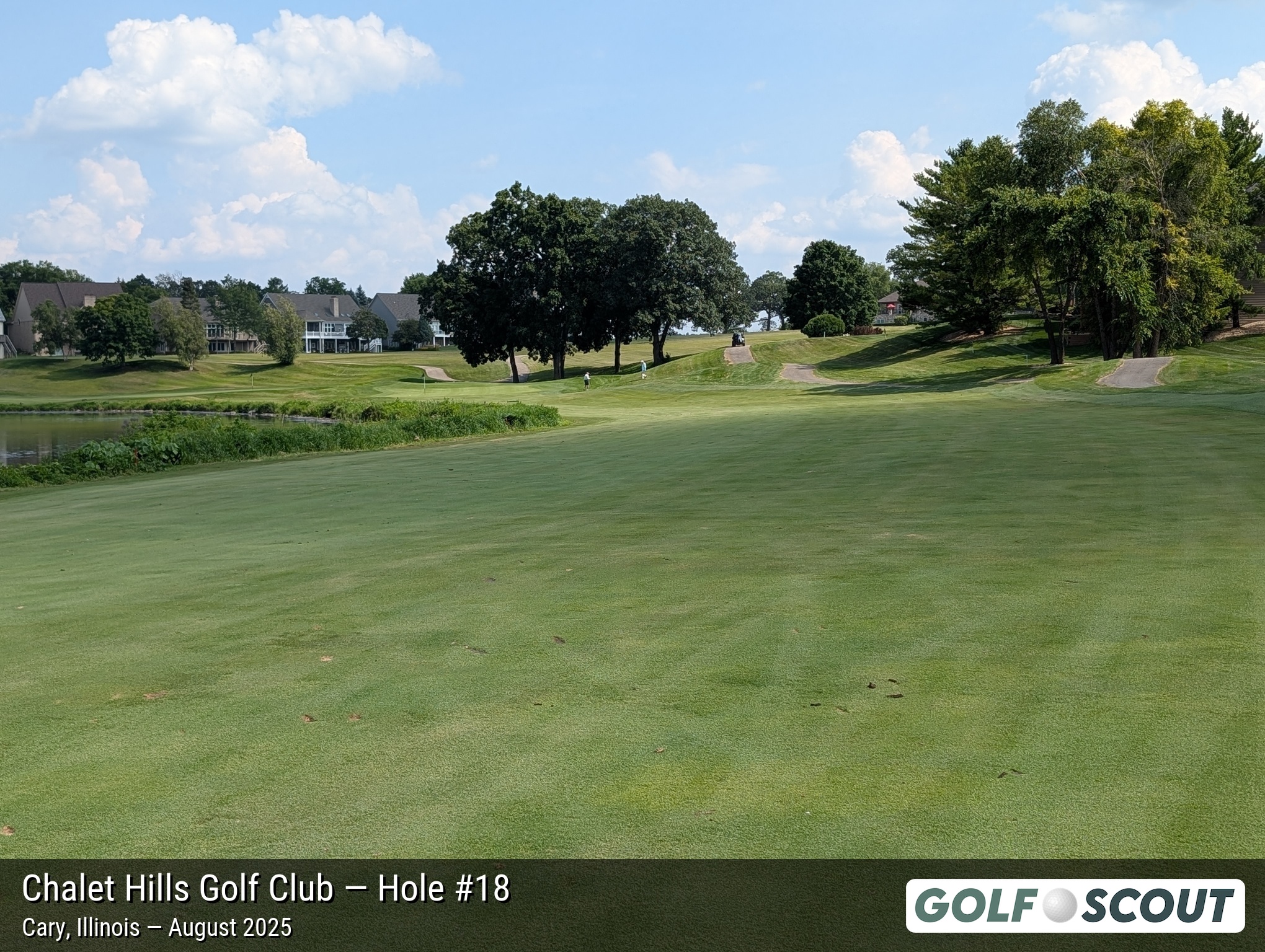 Hole 18 at Chalet Hills Golf Club