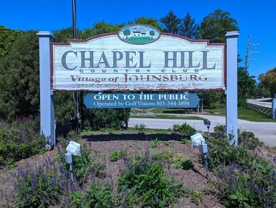Chapel Hill Country Club Entrance Sign