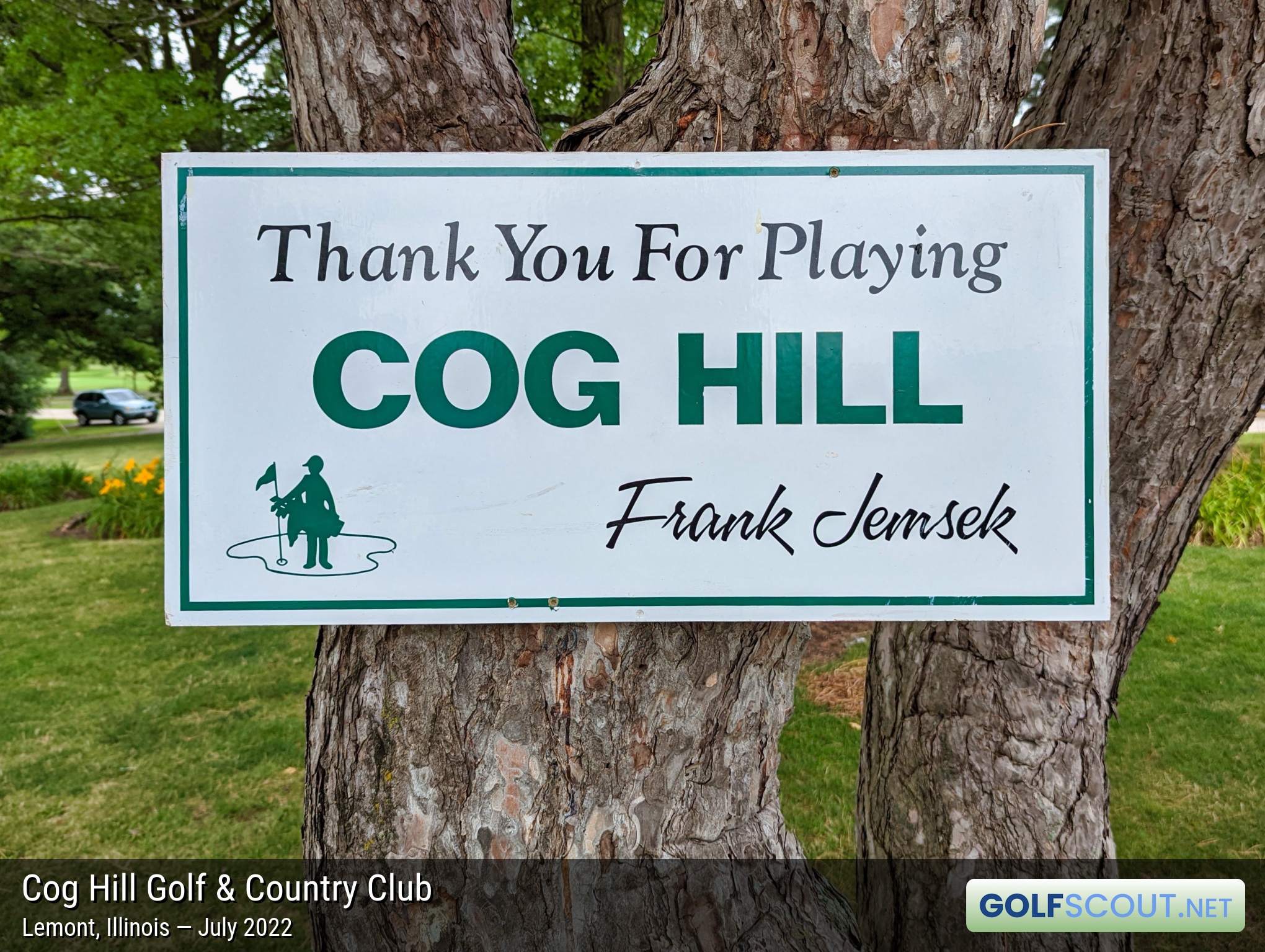 Miscellaneous photo of Cog Hill Course #4 - Dubsdread in Palos Park, Illinois. The gratitude is all on this side of the fence, Frank & Joe! Thank *you*!