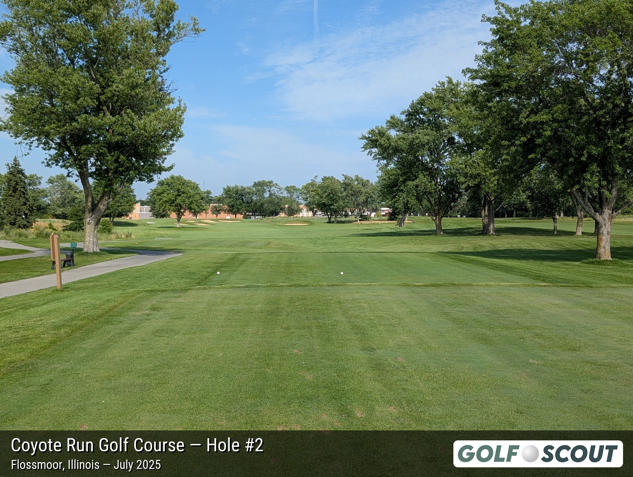 Hole 2 at Coyote Run Golf Course