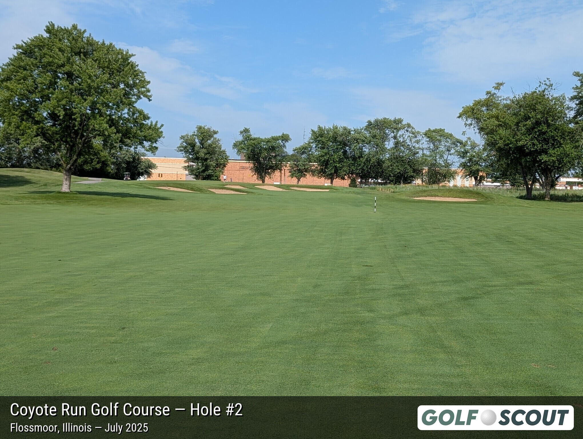 Hole 2 at Coyote Run Golf Course