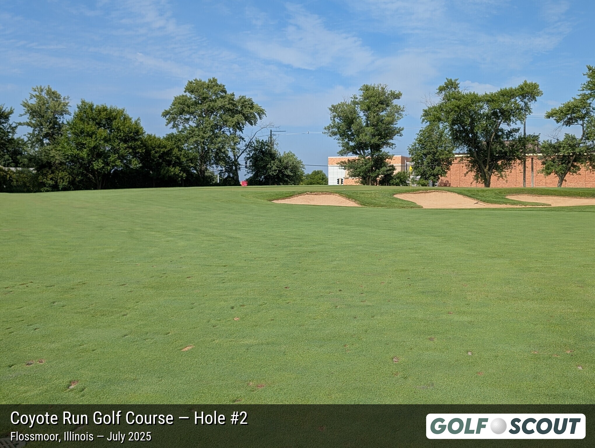 Hole 2 at Coyote Run Golf Course