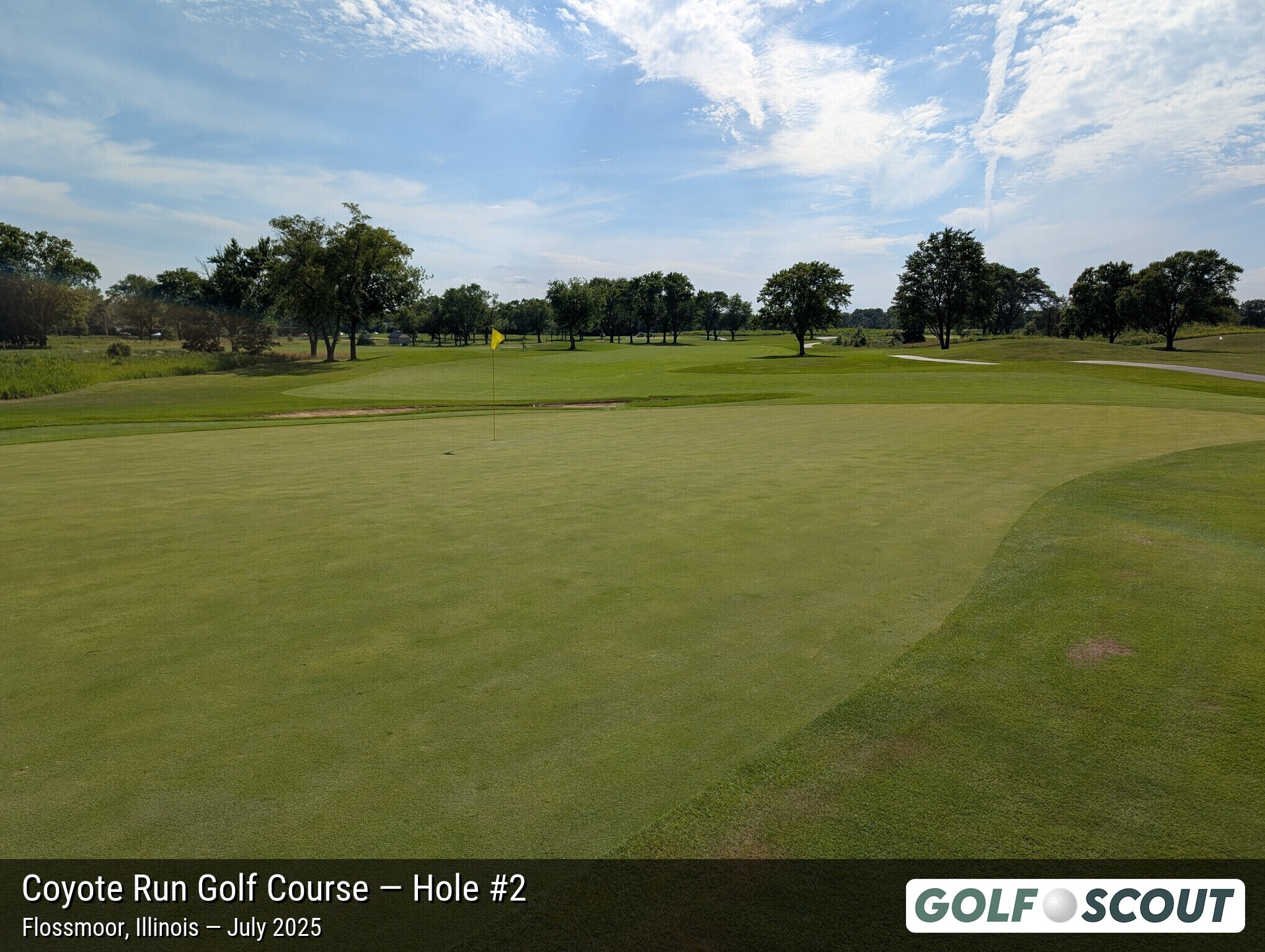Hole 2 at Coyote Run Golf Course