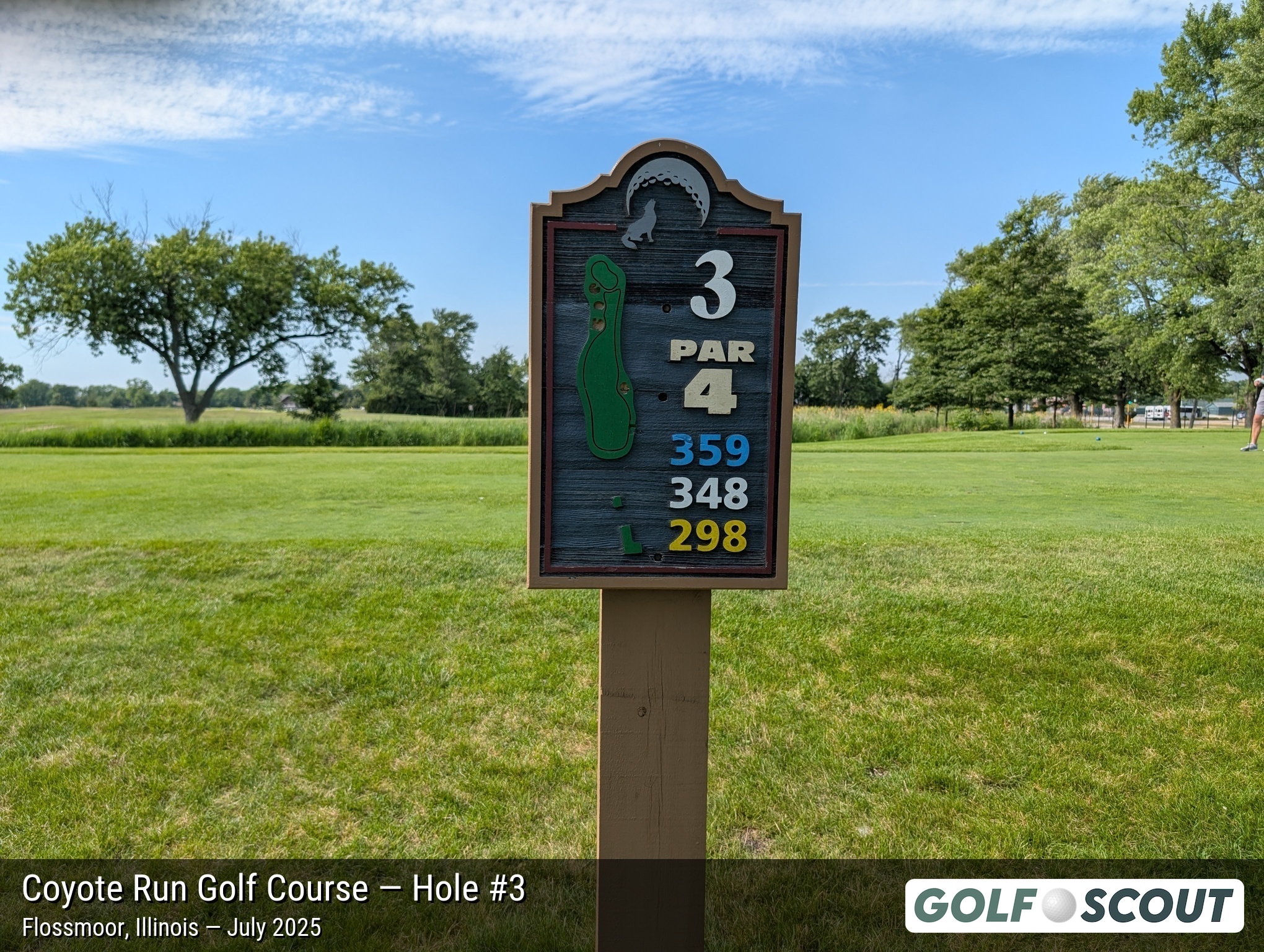 Hole 3 at Coyote Run Golf Course
