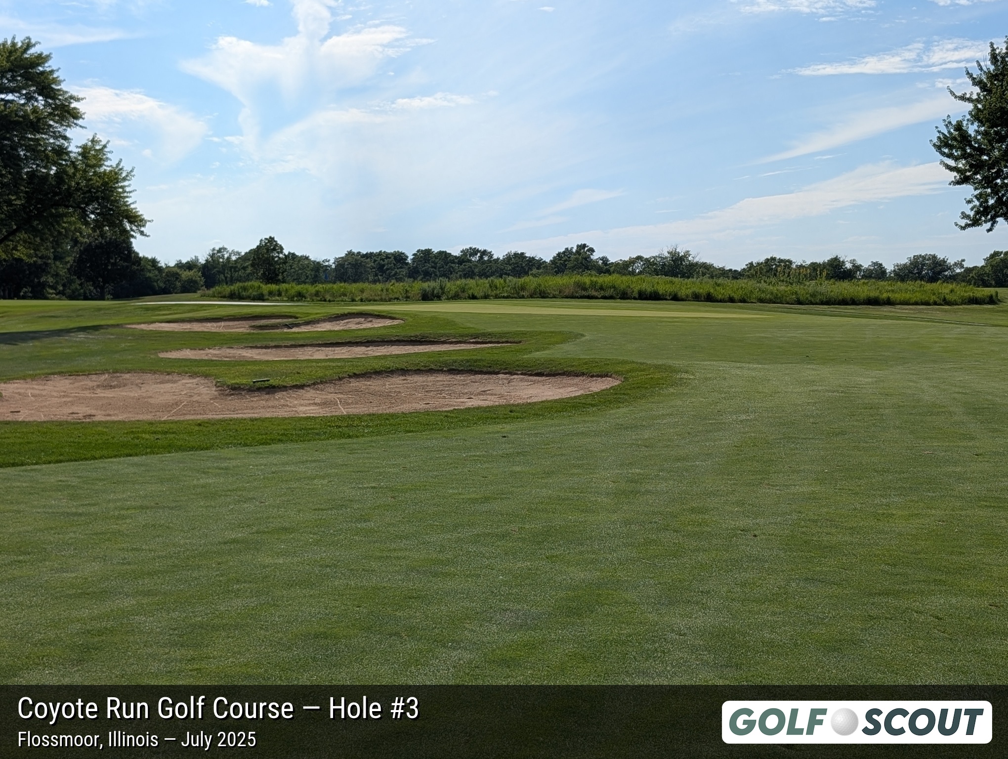 Hole 3 at Coyote Run Golf Course