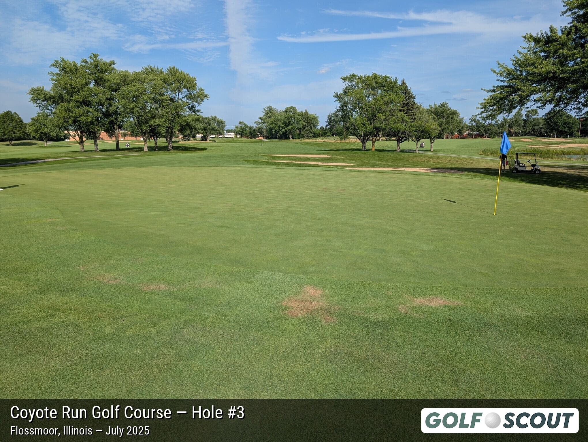 Hole 3 at Coyote Run Golf Course