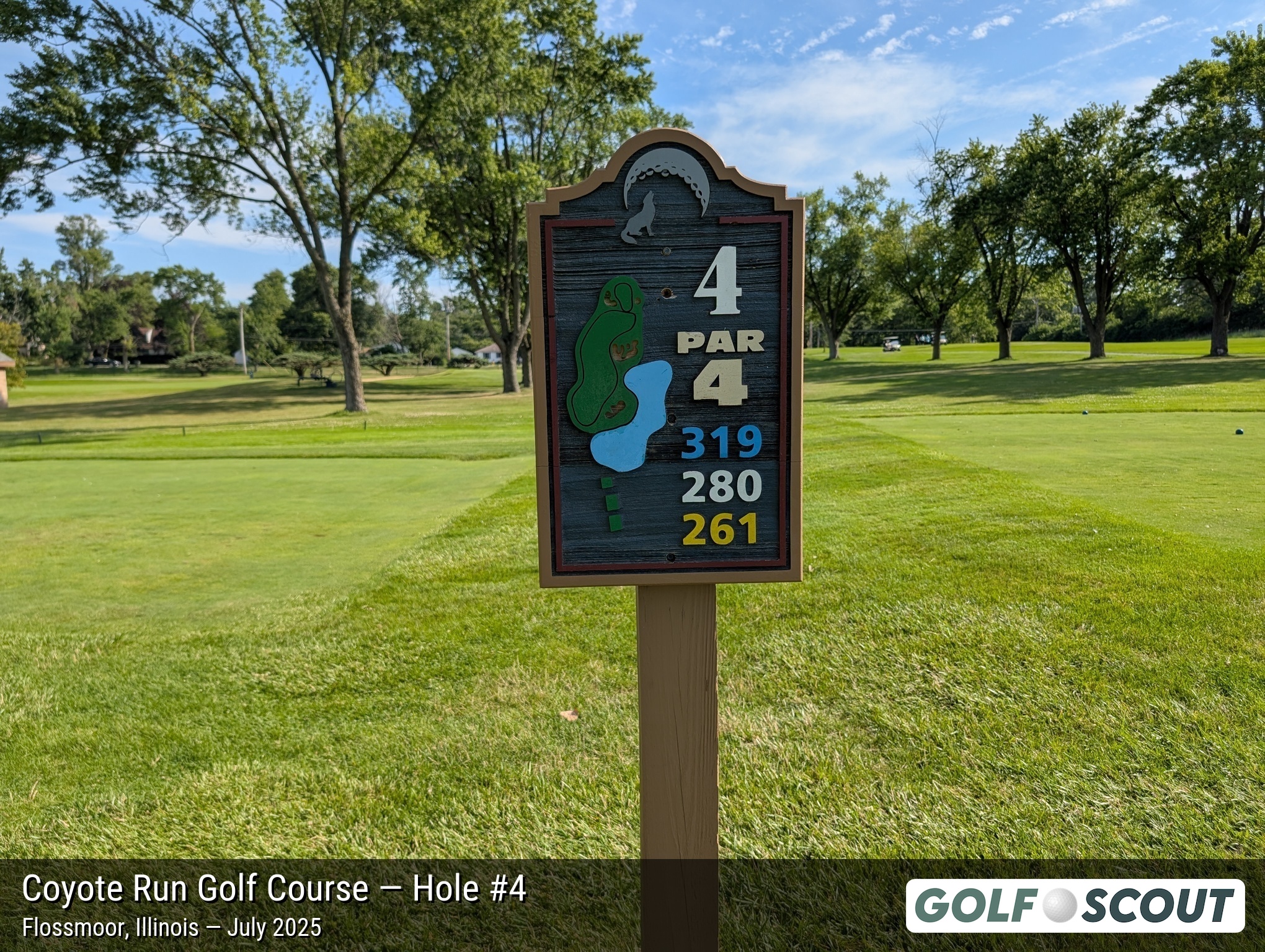 Hole 4 at Coyote Run Golf Course