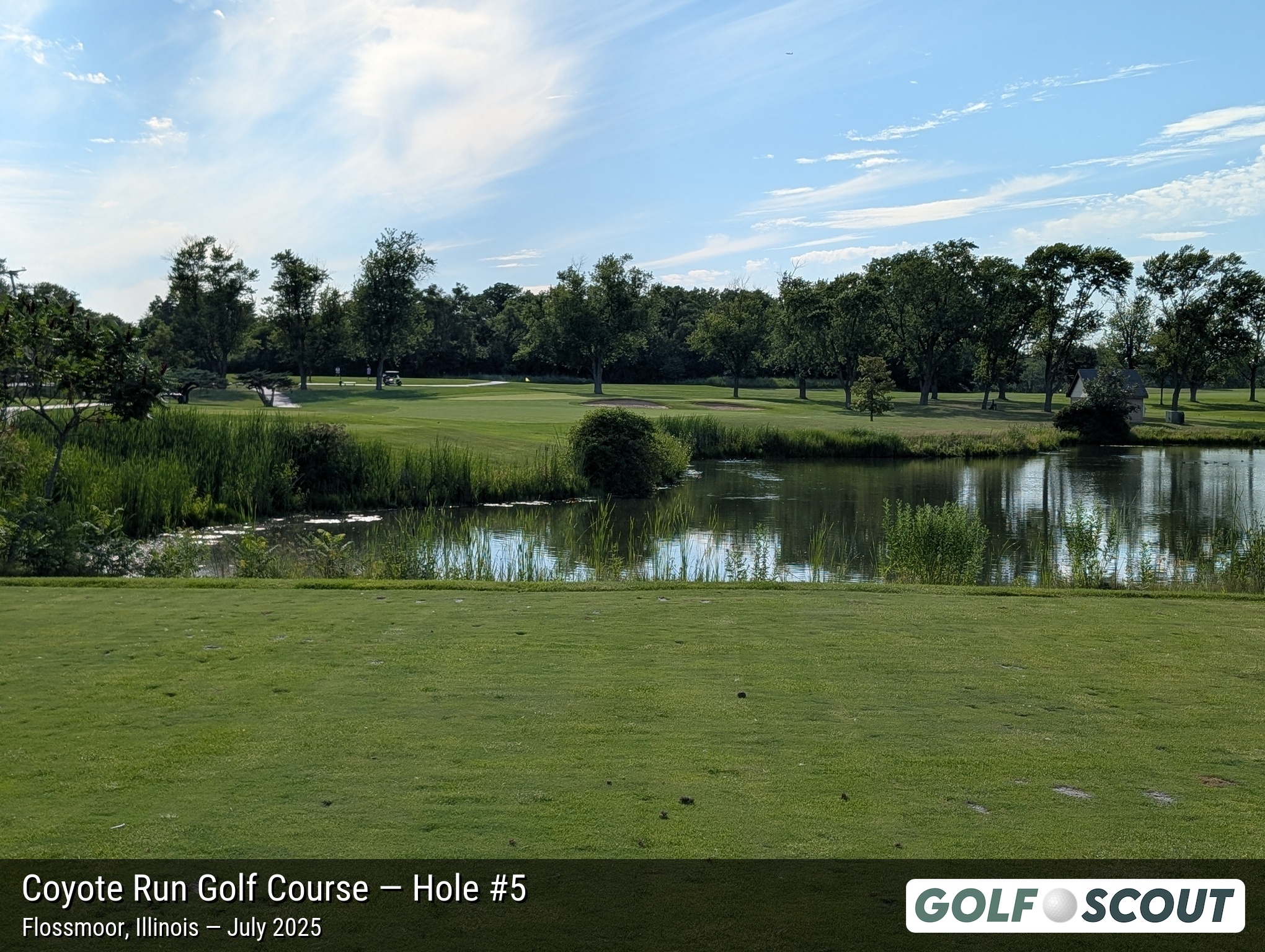Hole 5 at Coyote Run Golf Course