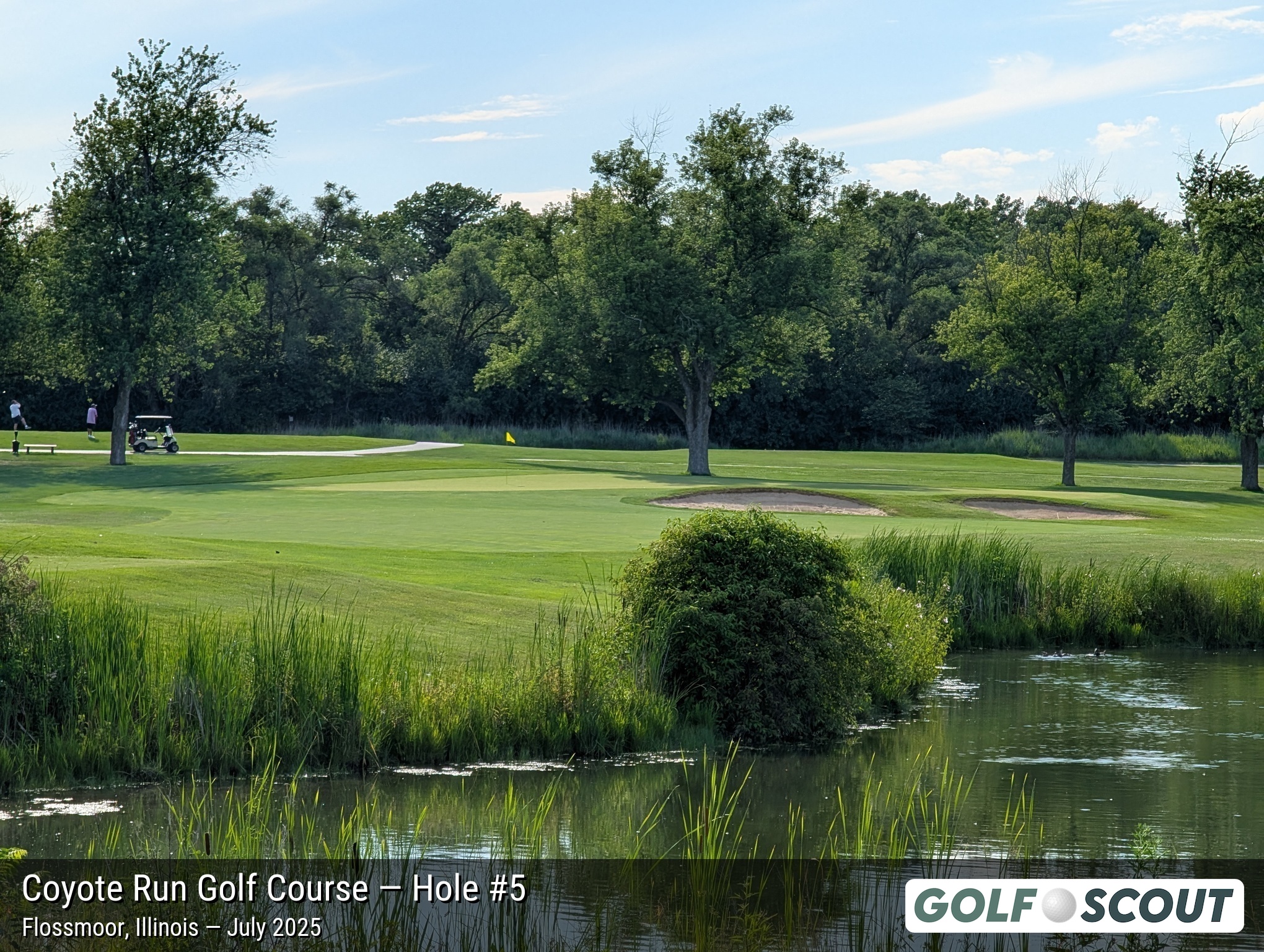 Hole 5 at Coyote Run Golf Course