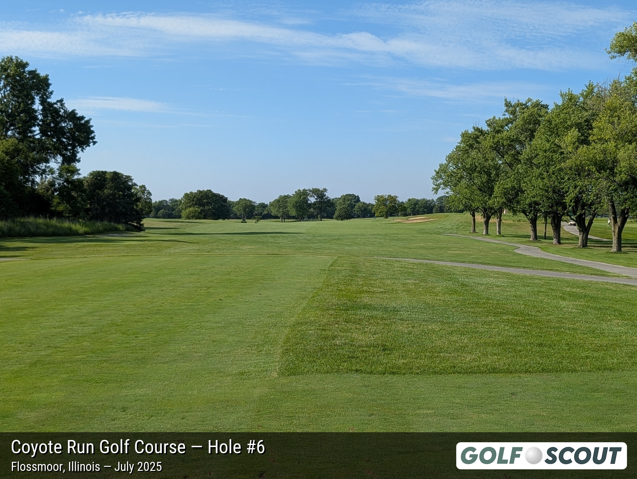 Hole 6 at Coyote Run Golf Course