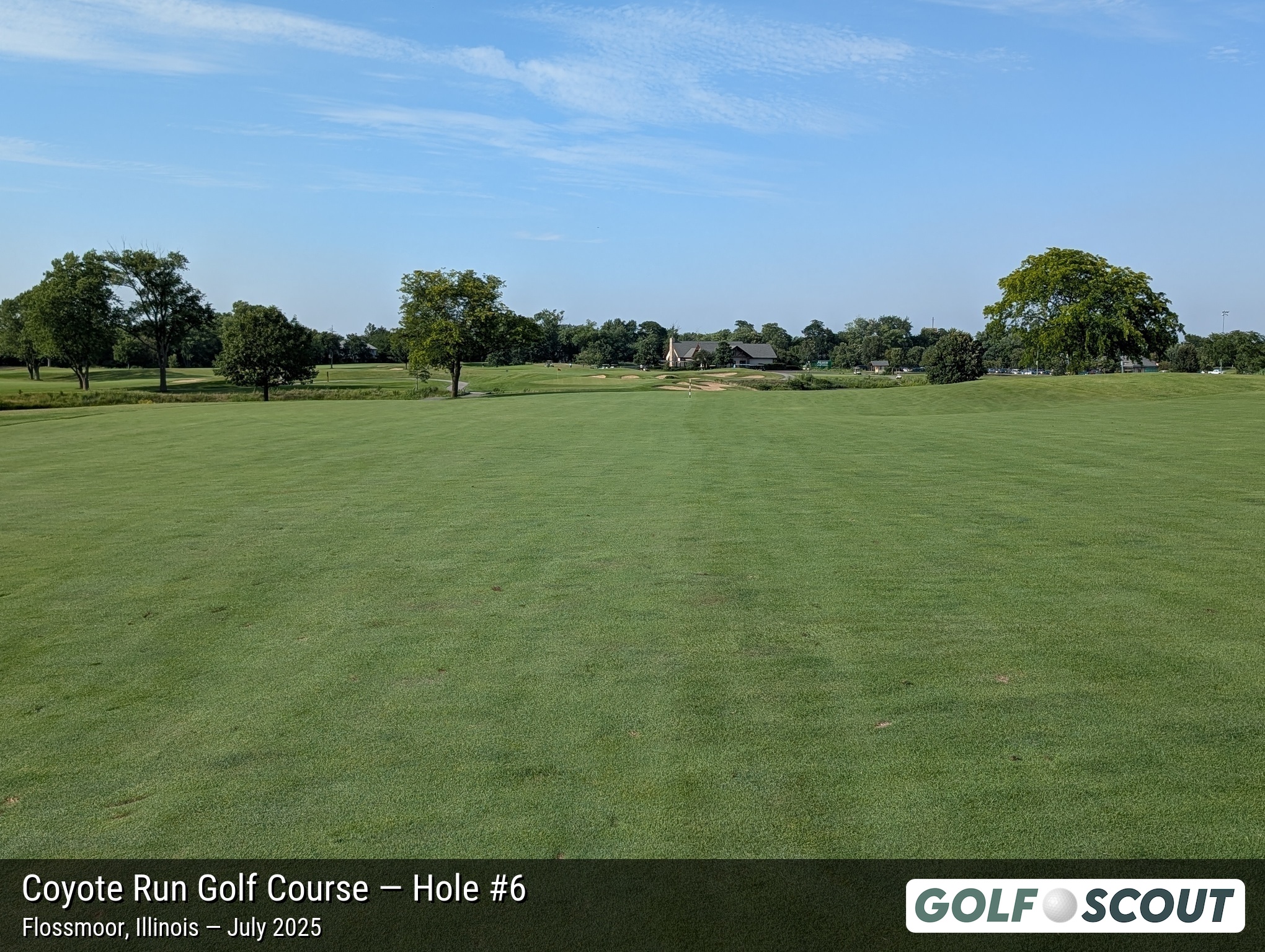 Hole 6 at Coyote Run Golf Course