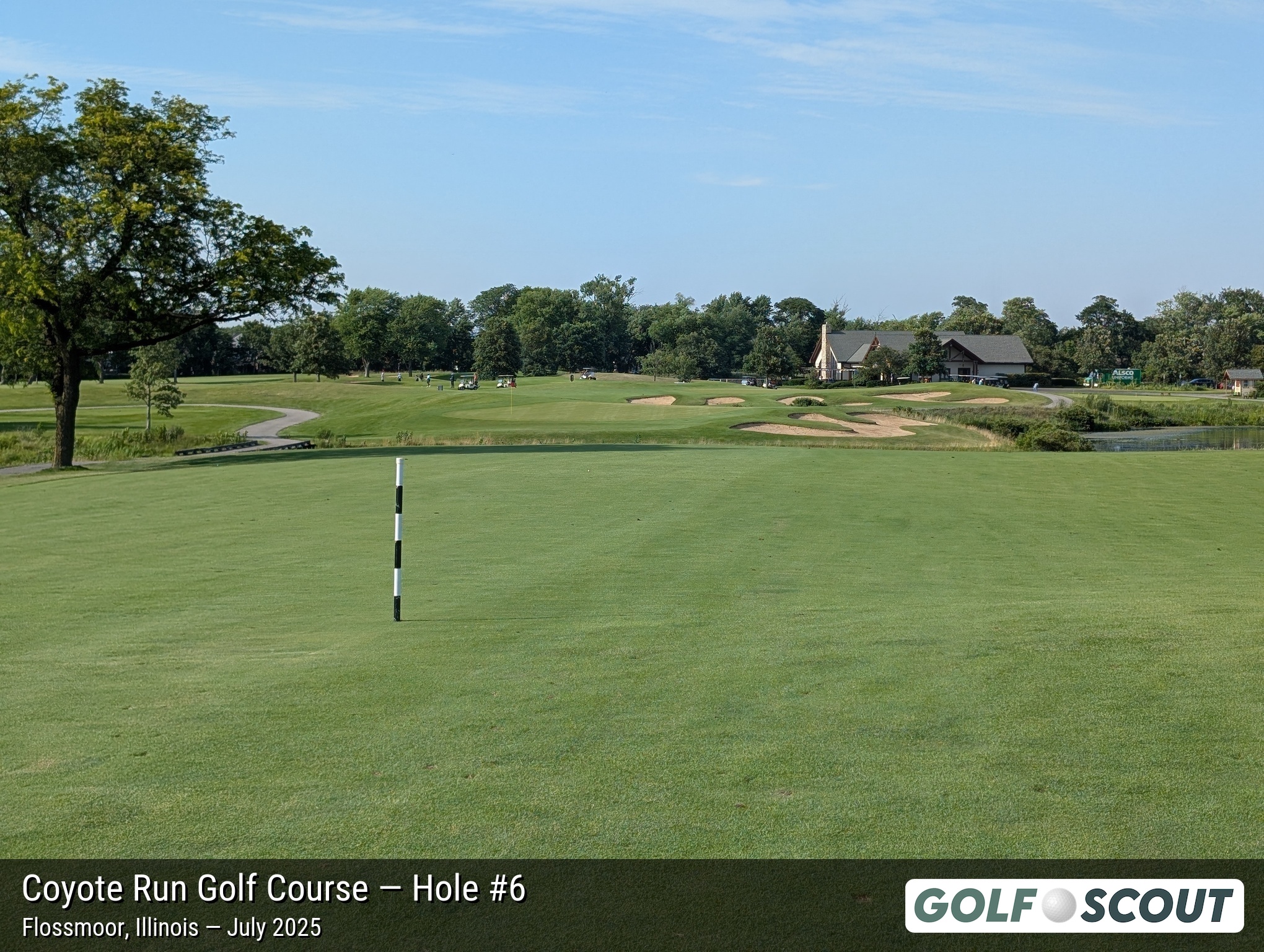 Hole 6 at Coyote Run Golf Course