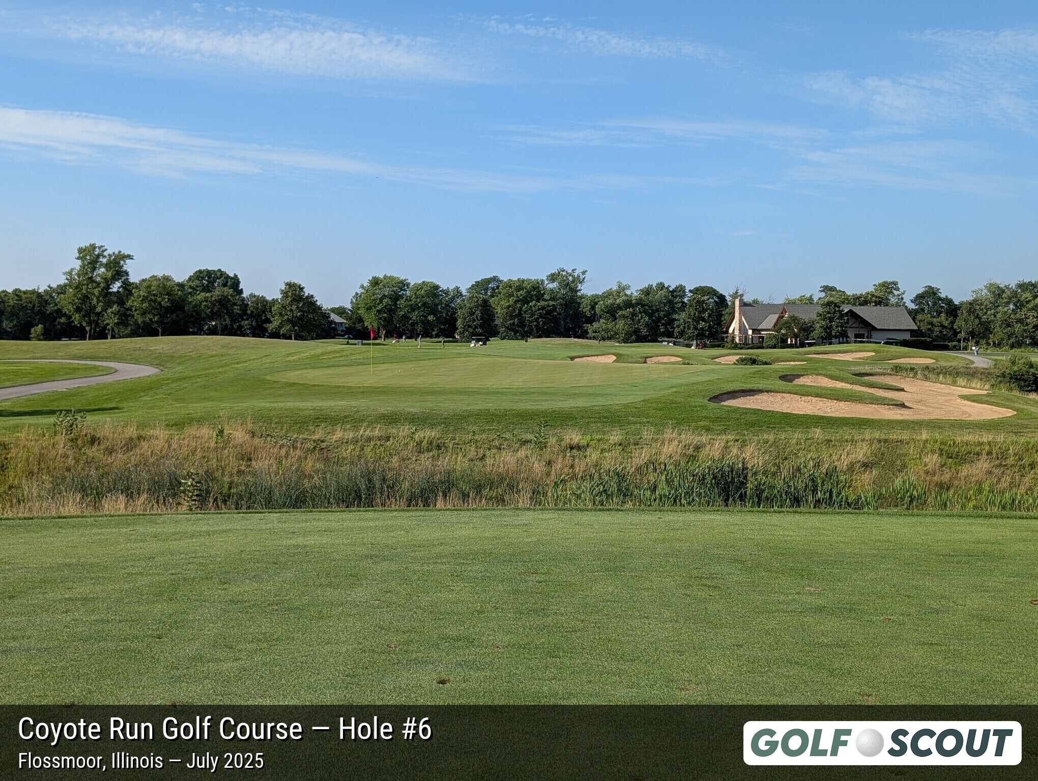 Hole 6 at Coyote Run Golf Course