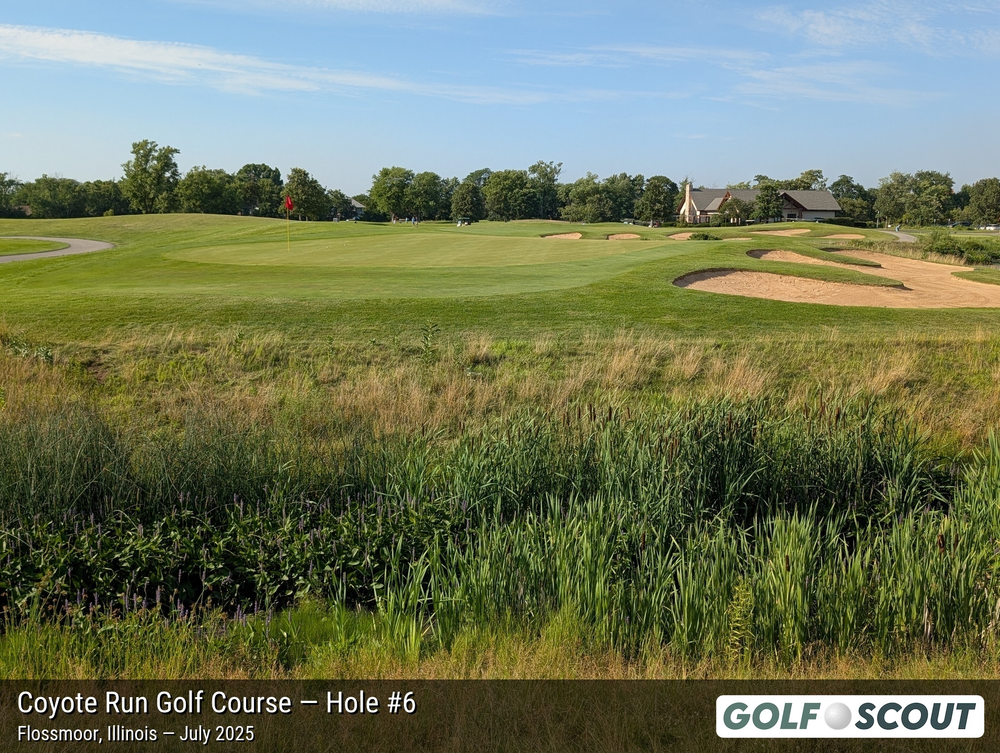 Hole 6 at Coyote Run Golf Course